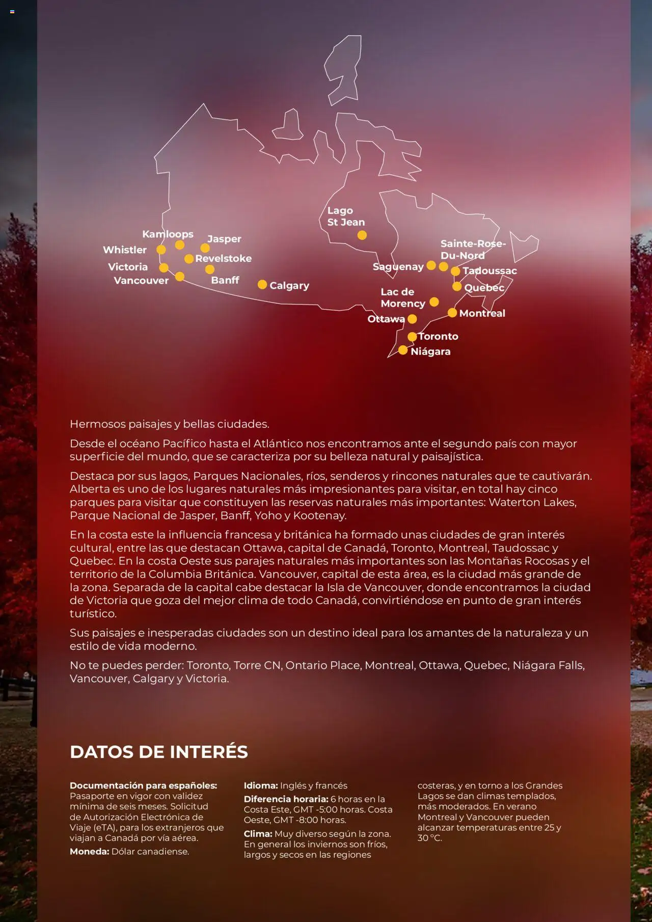 Viajes El Corte Inglés - Norteamérica y Caribe 2025 │ válido desde el 01.01.2025 | Página: 52 | Productos: General, Té