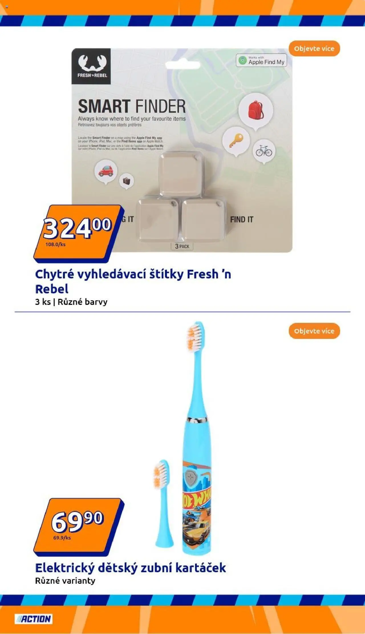 Action leták od 28.05.2025 | Strana: 25 | Produkty: Zubní kartáček, Apple, Barvy