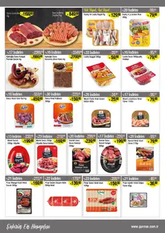 16.03.2026 tarihinden itibaren geçerli olan Gürmar kataloğu önizlemesi | Sayfa: 4 | Ürünler: Salam, Sosis, Hindi göğüs, Sucuk