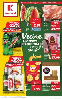 Catalog Kaufland - Bucureşti – previzualizare al pliantului de la Kaufland valabil de la 16.07.2025