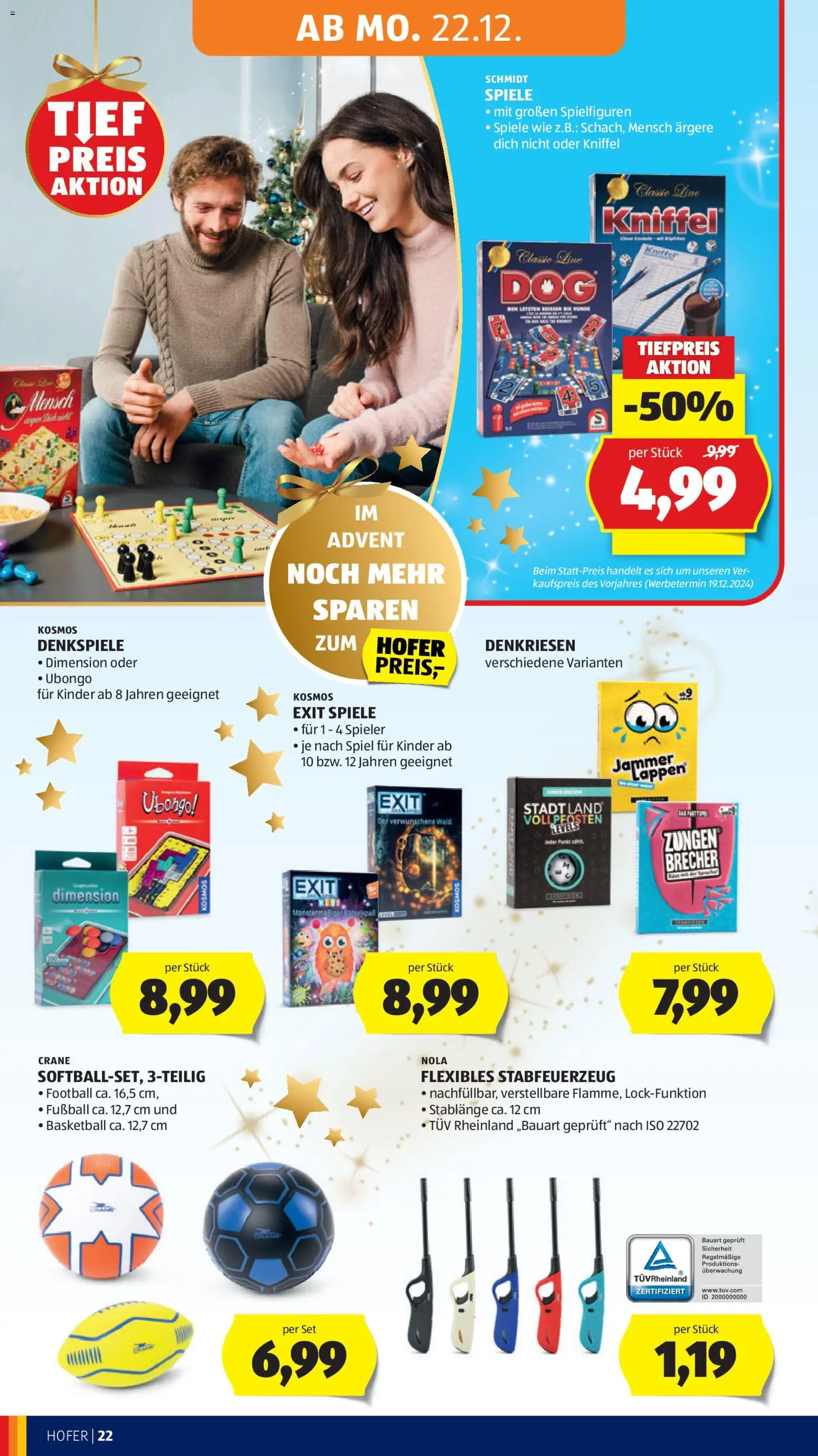 Hofer AT akciós ujság - amely érvényes a következő dátumtól: 19.12.2025 | Oldal: 30