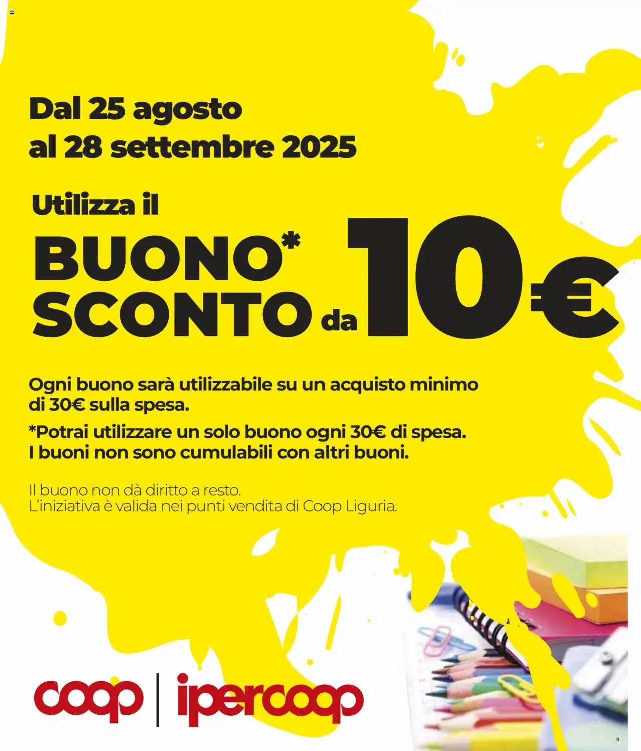 Volantino COOP del 04.09.2025 | Pagina: 9