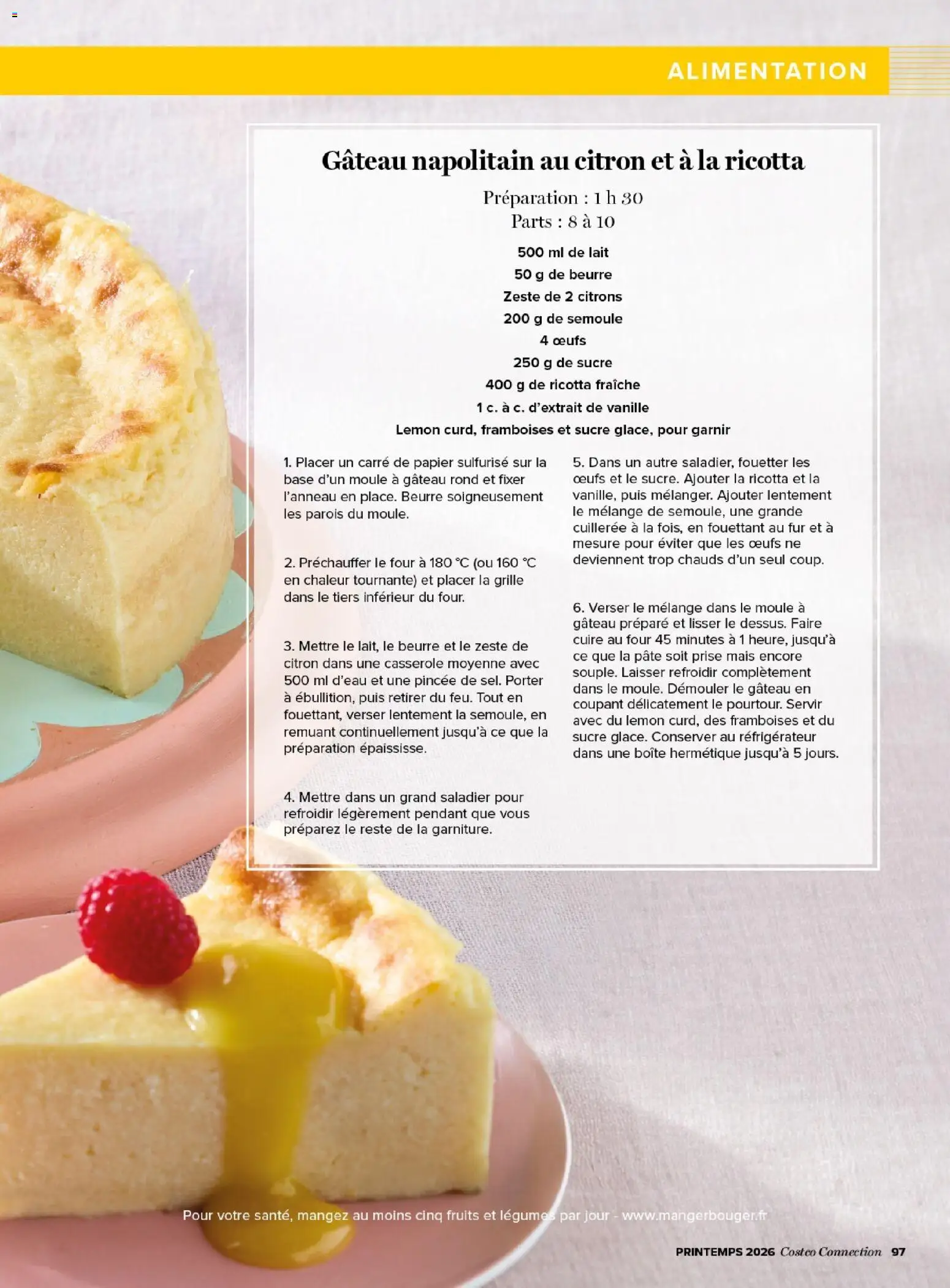 {H1} | Page: 97 | Produits: Citron, Sucre, Base, Œufs