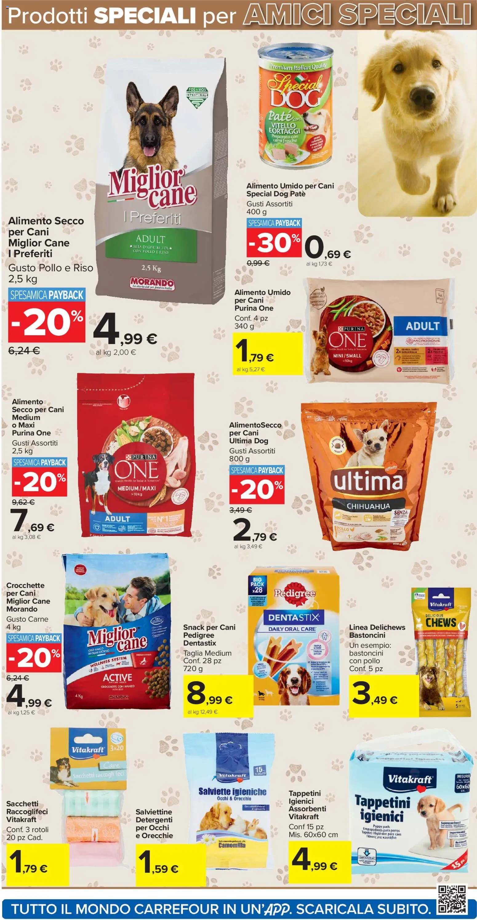 Volantino Carrefour del 17.11.2025 | Pagina: 22 | Prodotti: Paté, Pollo, Riso, Manzo