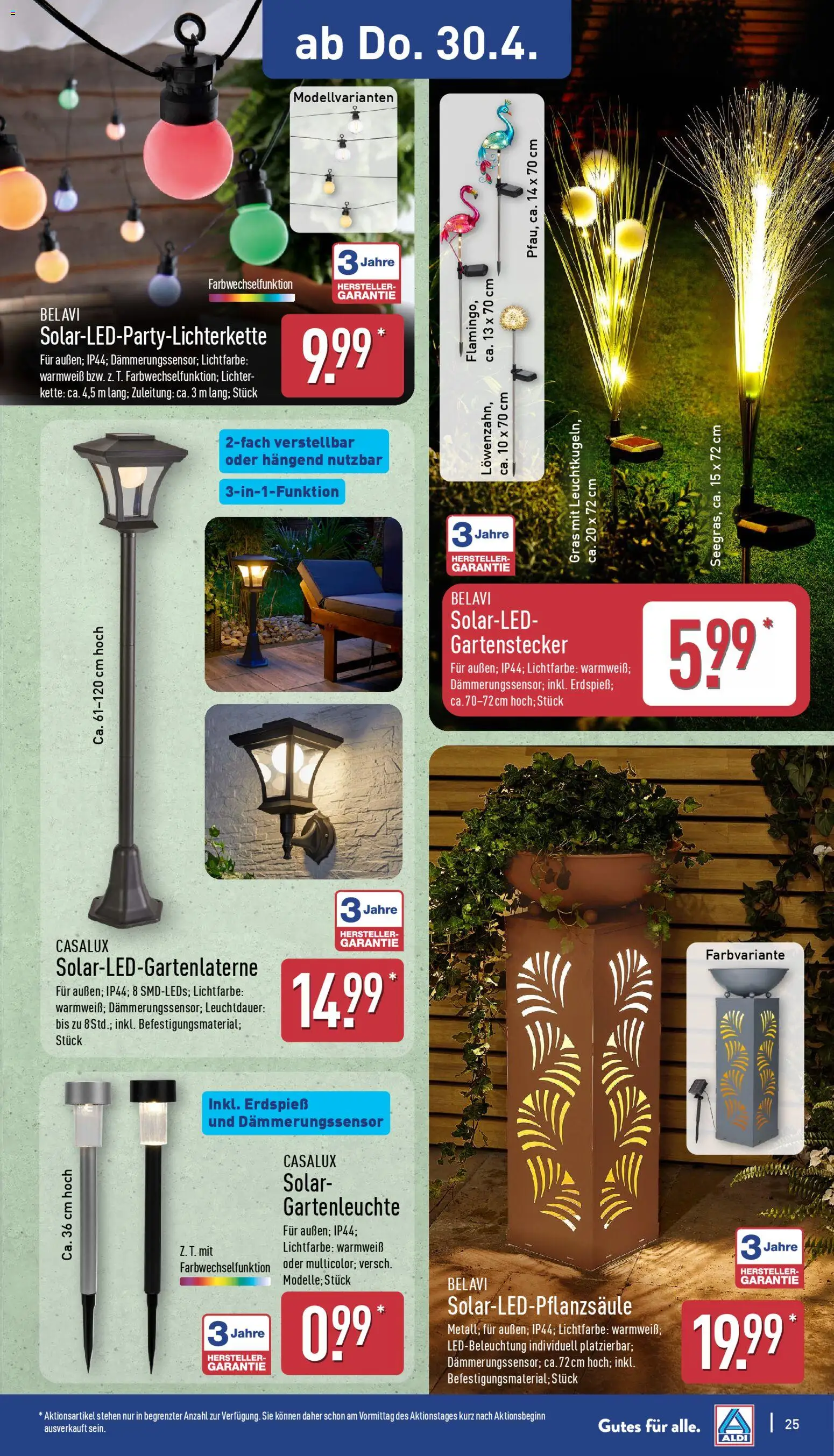 Aldi Prospekt 	 – gültig ab 27.04.2026 | Seite: 25