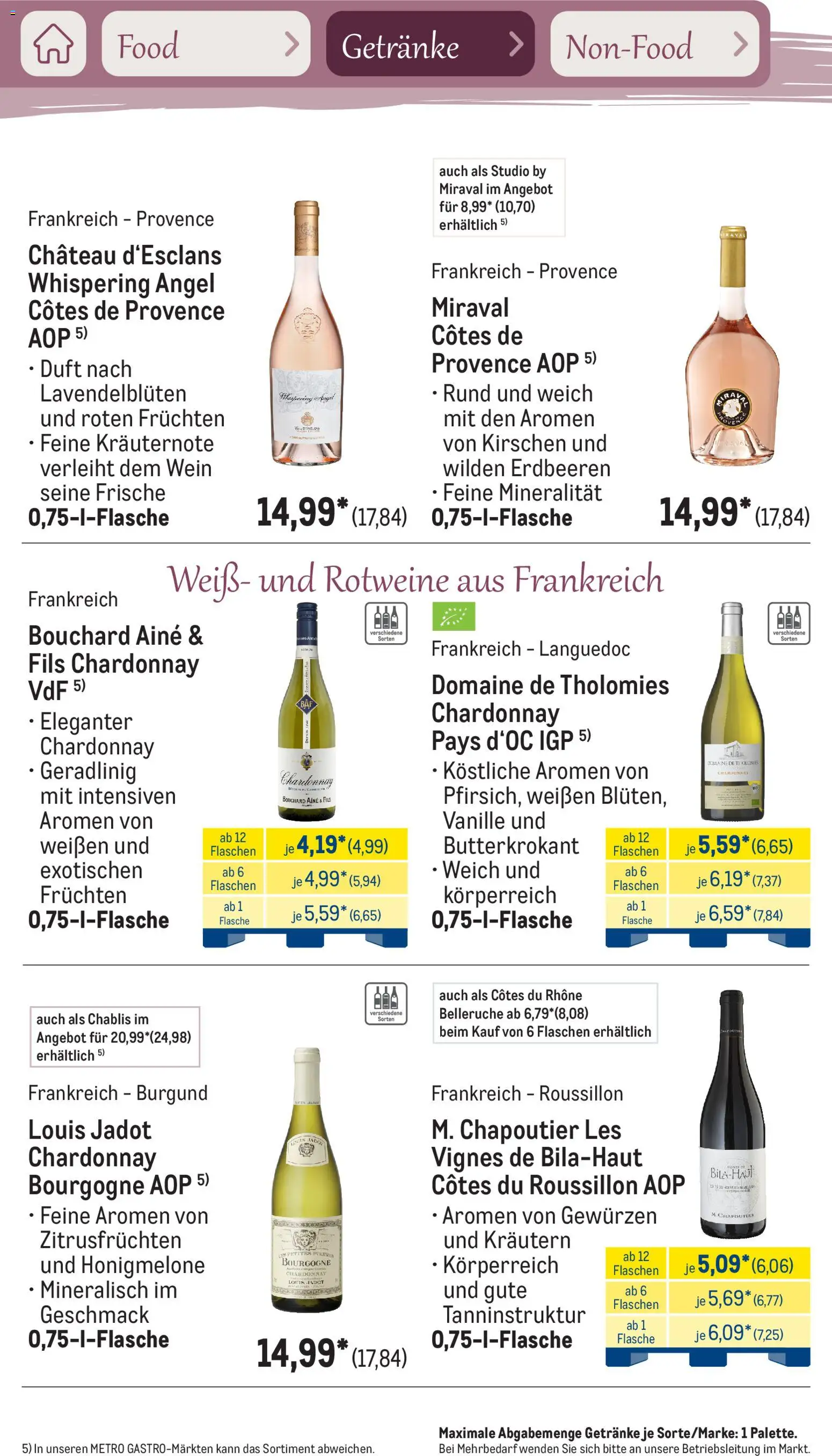 Metro Saisonkatalog Frühlingsgenuss – gültig ab 01.03.2026 | Seite: 61 | Produkte: Duft, Kirschen, Wein, Erdbeeren