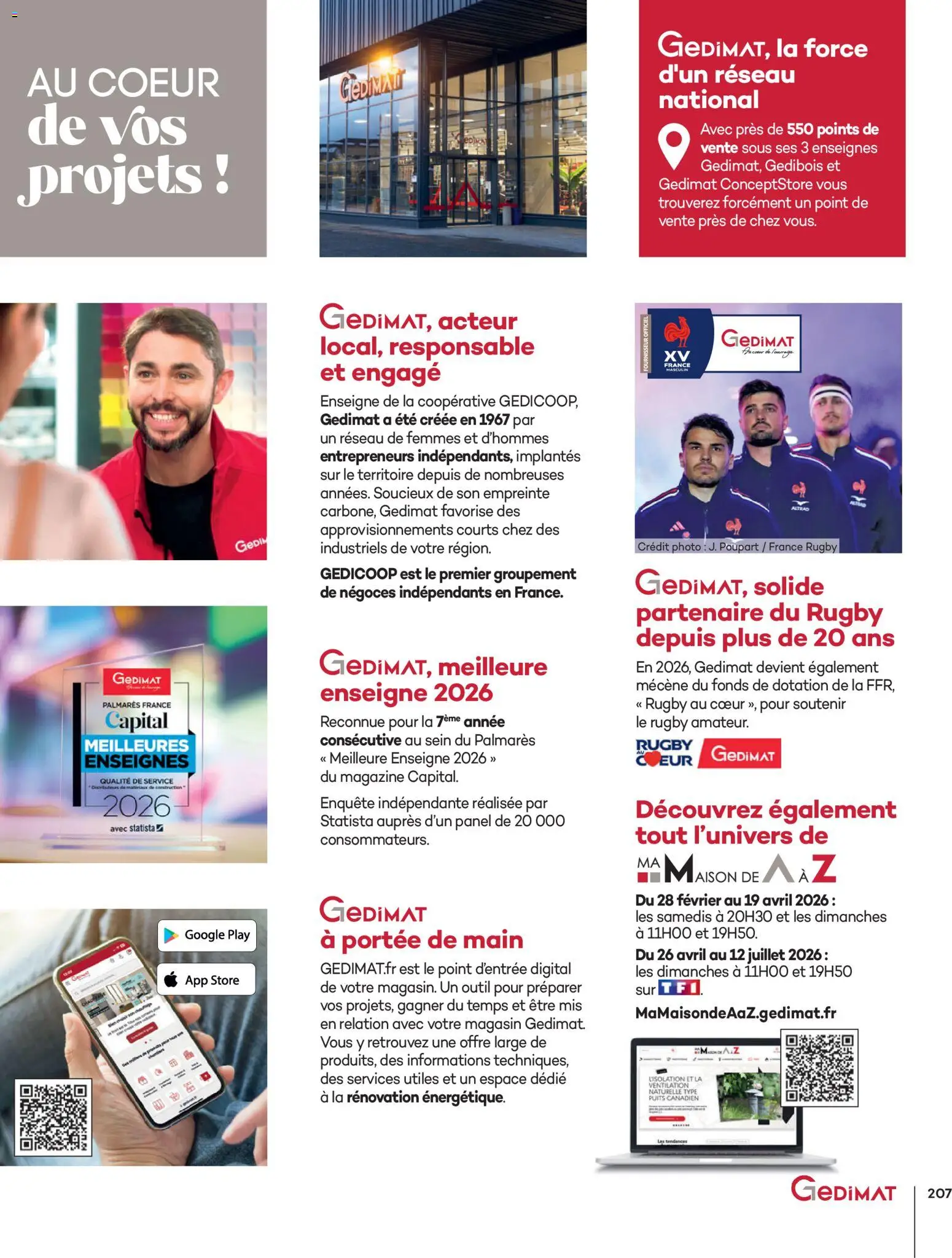 {H1} | Page: 207 | Produits: Store, Magazine