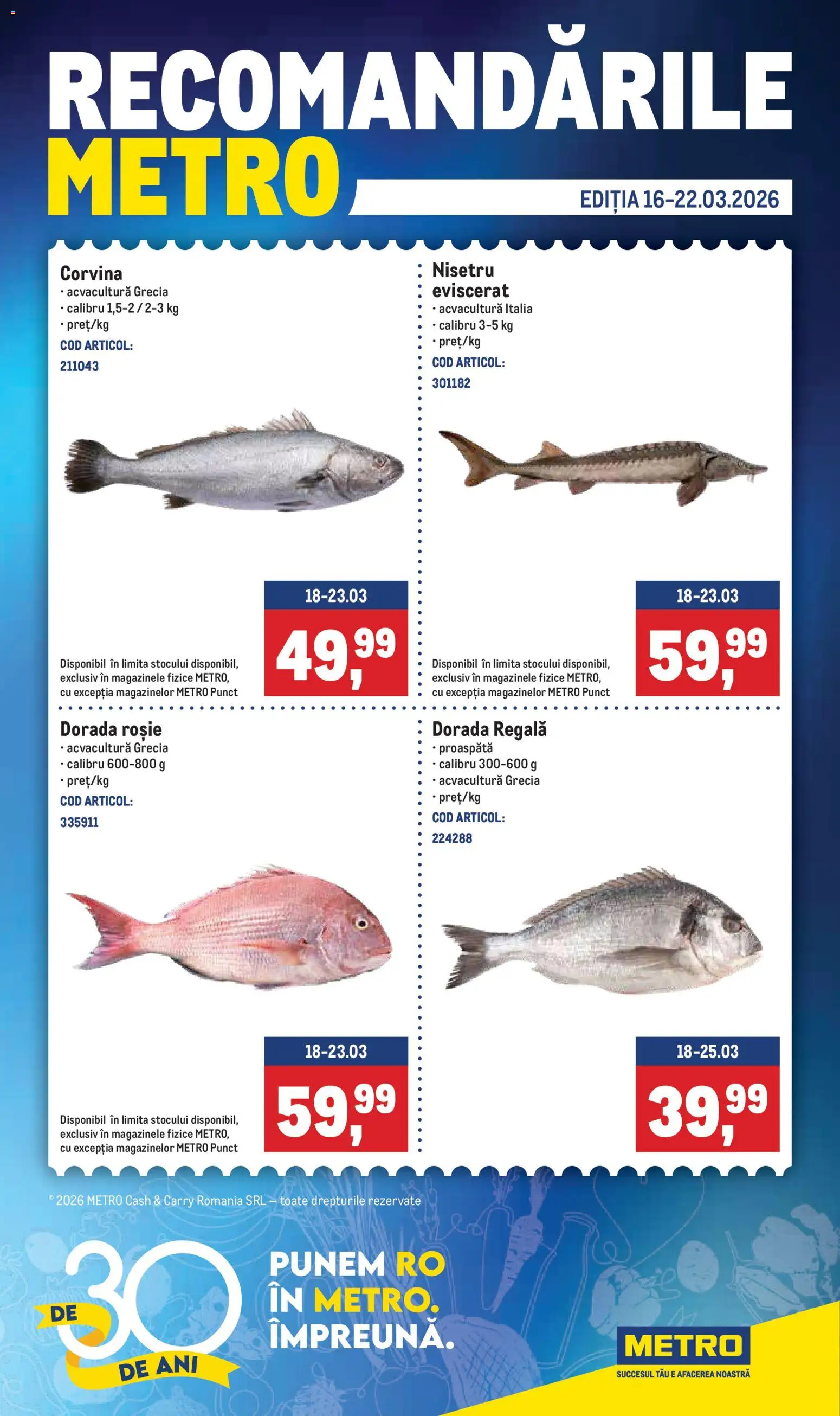 Noul catalog Metro – valabil de la 16.03.2026 | Pagină: 1