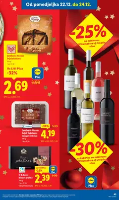 Katalog Lidl - Pregled kataloga iz trgovine Lidl, vrijedi od 18.12.2025 | Stranica: 43 | Proizvodi: Praline, Lješnjak