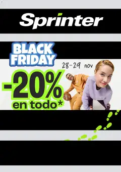 Vista previa Sprinter Black Friday válido desde el 28.11.2025