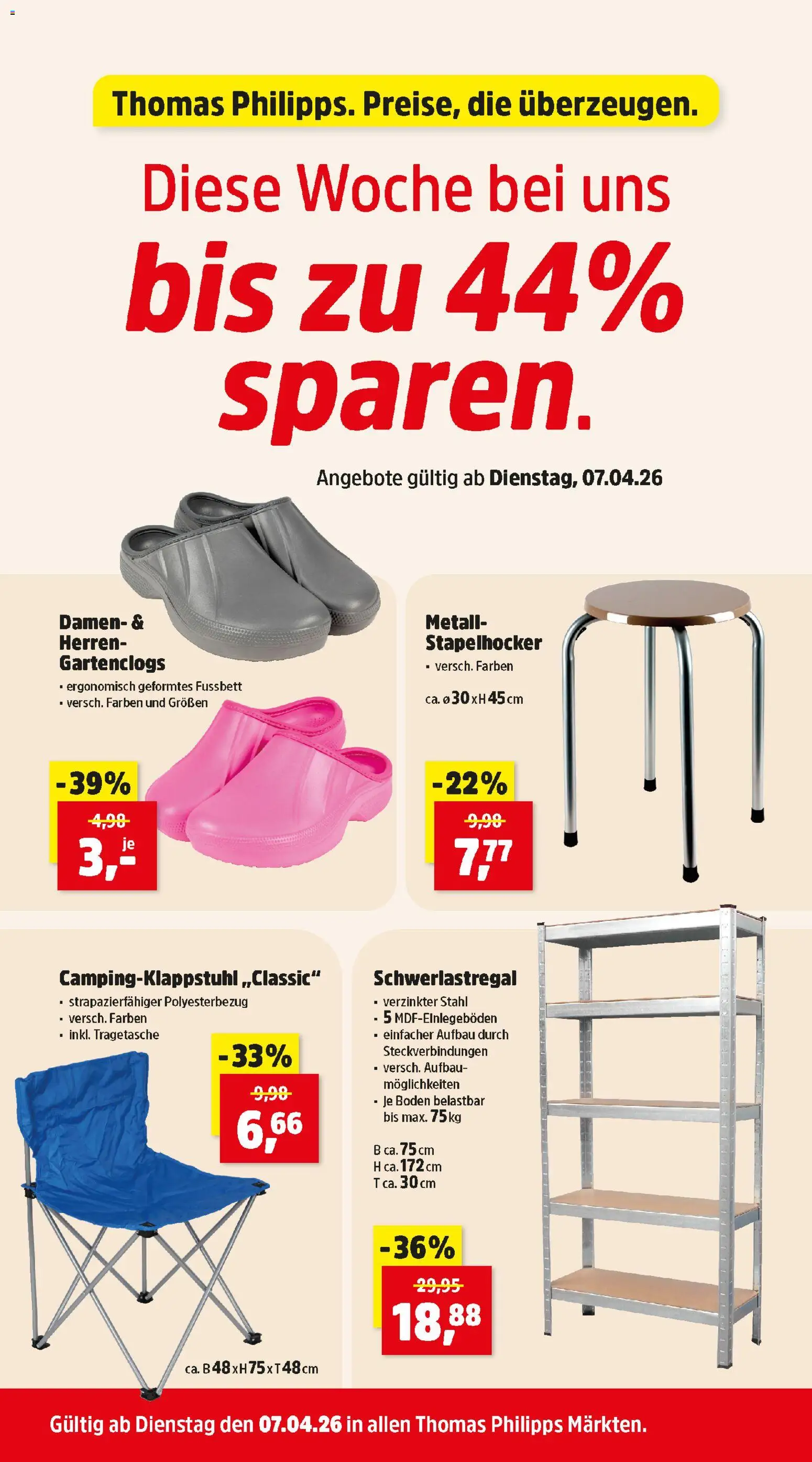 Thomas Philipps Flugblatt gültig ab 07.04.2026 | Seite: 8