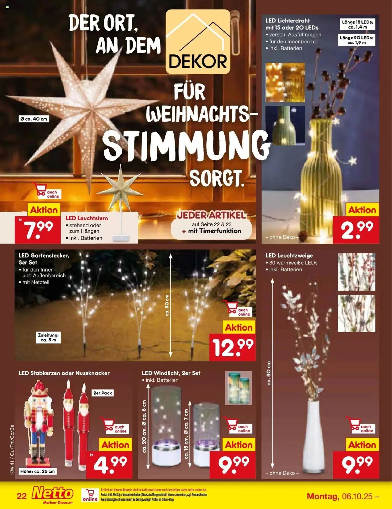 Netto Marken-Discount Prospekt 	 – gültig ab 13.10.2025 | Seite: 32 | Produkte: Batterien, Netzteil