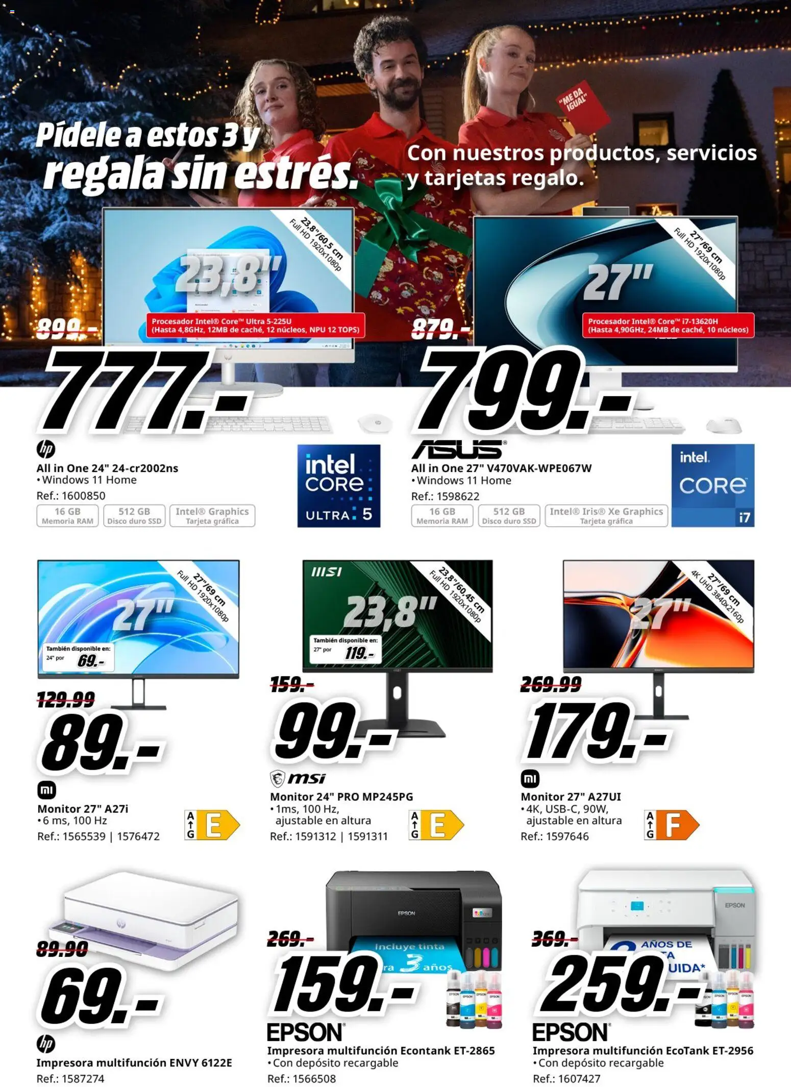 Media Markt folleto │ válido desde el 26.12.2025 | Página: 34 | Productos: Monitor, Impresora, Disco