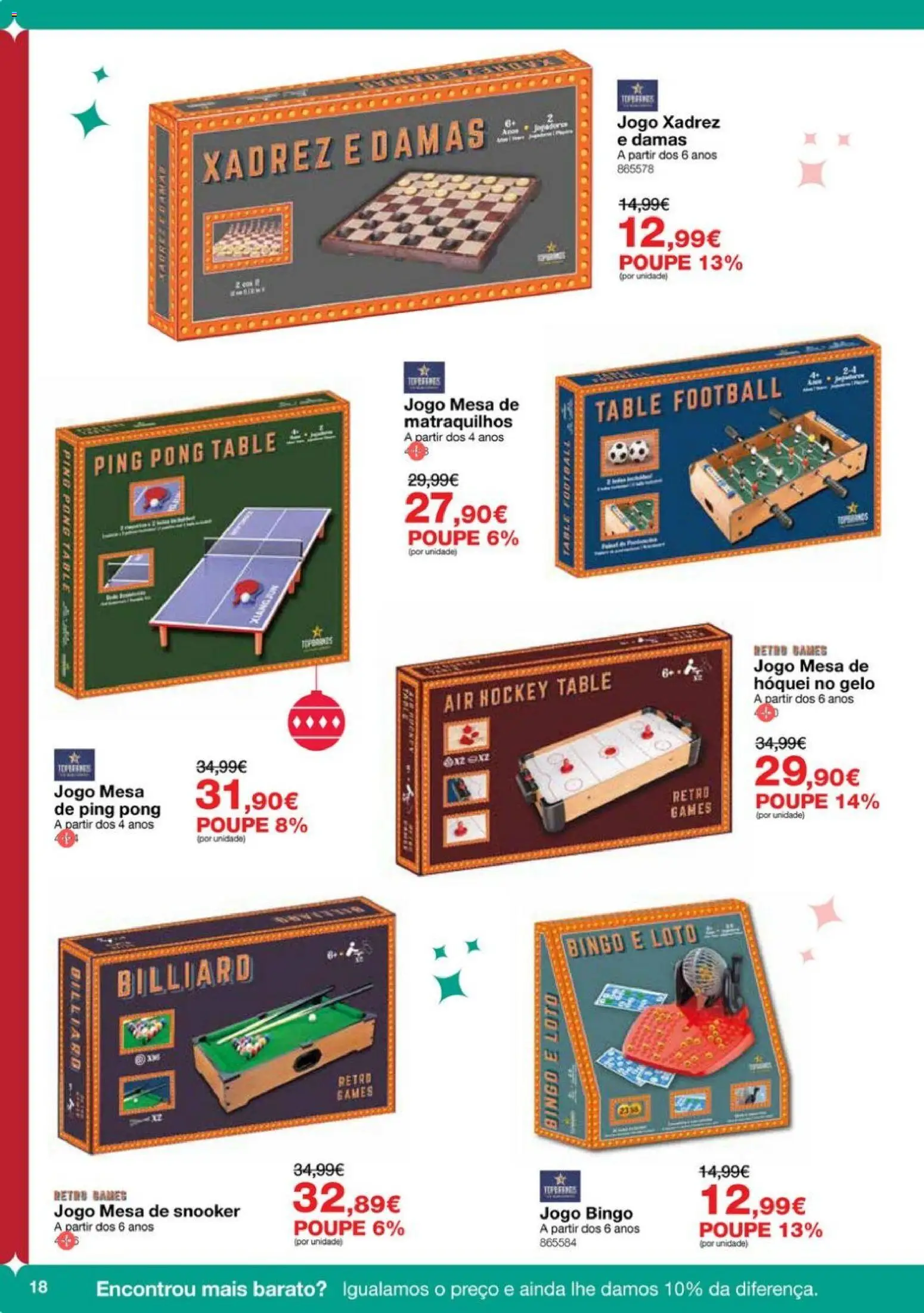 Staples - Folheto Brinquedos 2025 │ válido de 25.11.2025 | Página: 18 | Produtos: Mesa, Mesa de ping pong