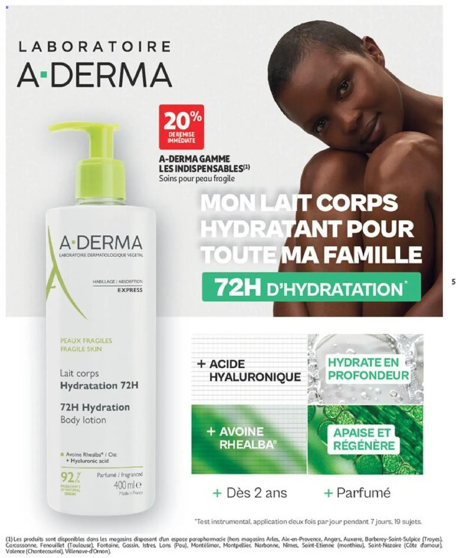 {H1} | Page: 5 | Produits: Body, Lait