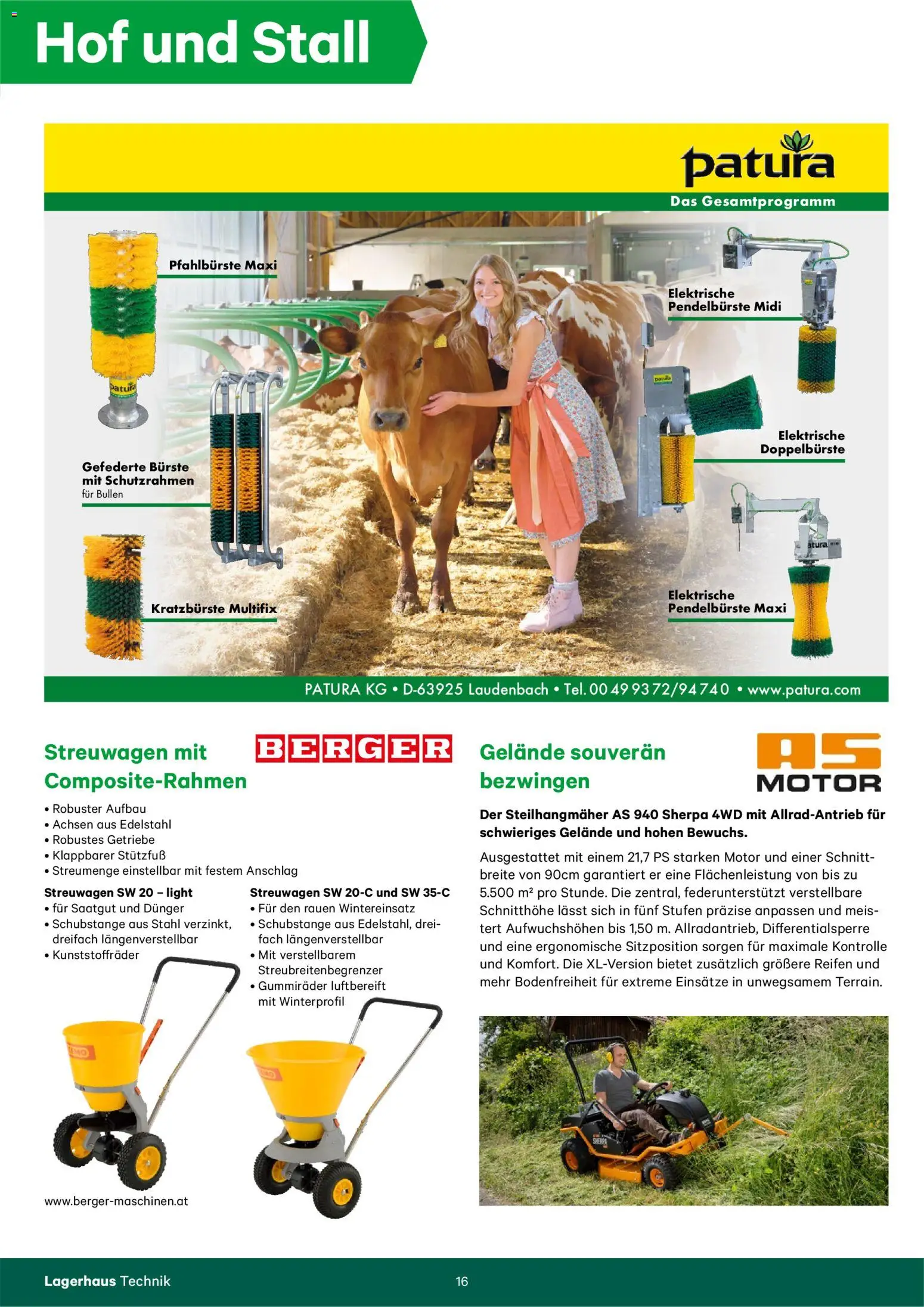 Lagerhaus Grünland-Kompetenz erfahren gültig ab 01.10.2025 | Seite: 16 | Produkte: Bürste