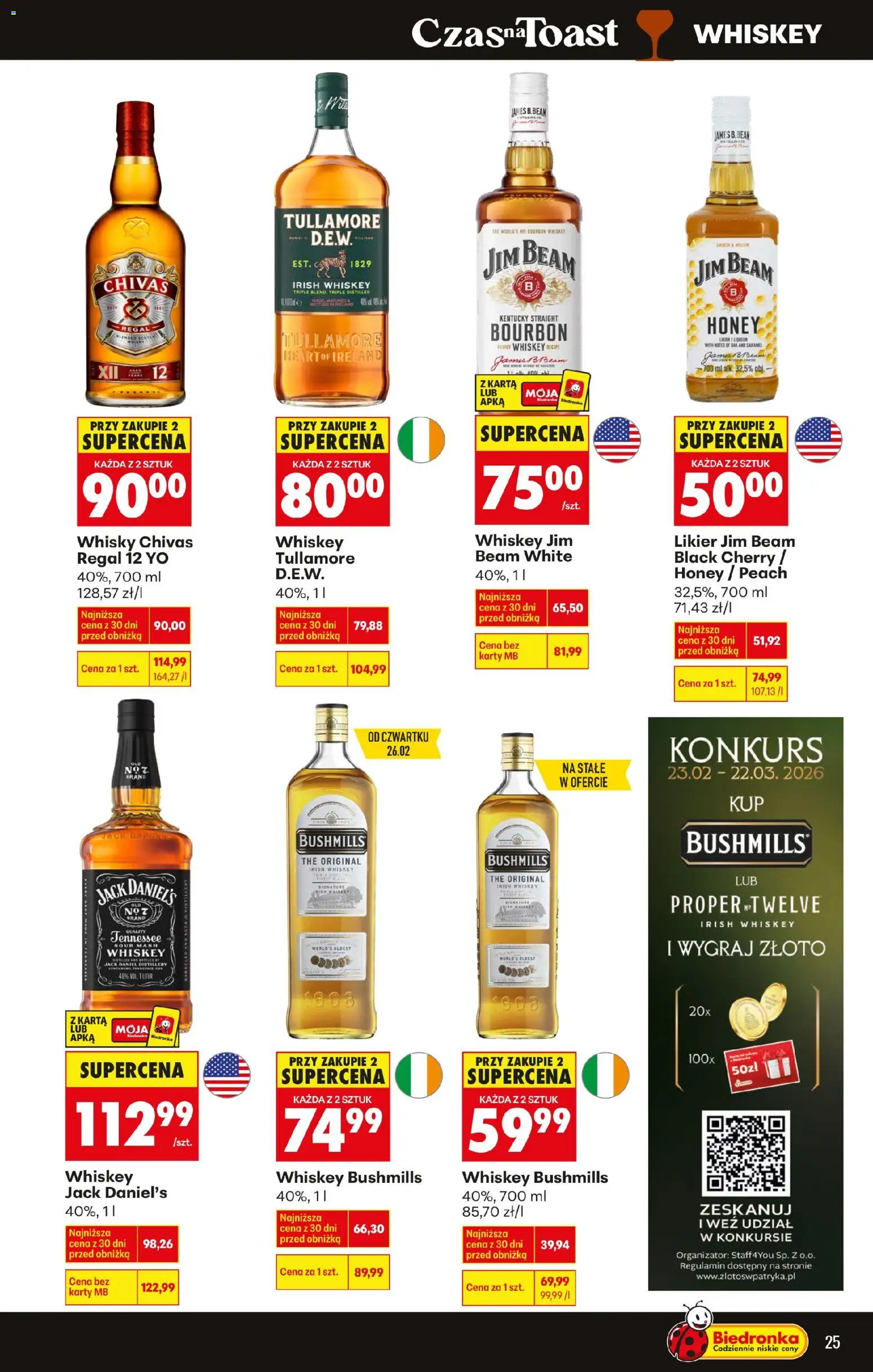 Biedronka gazetka - Czas na toast od 23.02.2026 | Strona: 29