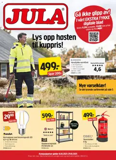 Forhåndsvisning av Jula kundeavis gyldig fra 16.10.2025