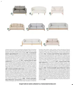 Anteprima del volantino Volantino Maisons du Monde	 valido a partire dal 27.08.2025 | Pagina: 115 | Prodotti: Fiocchi, Braccioli, Divano