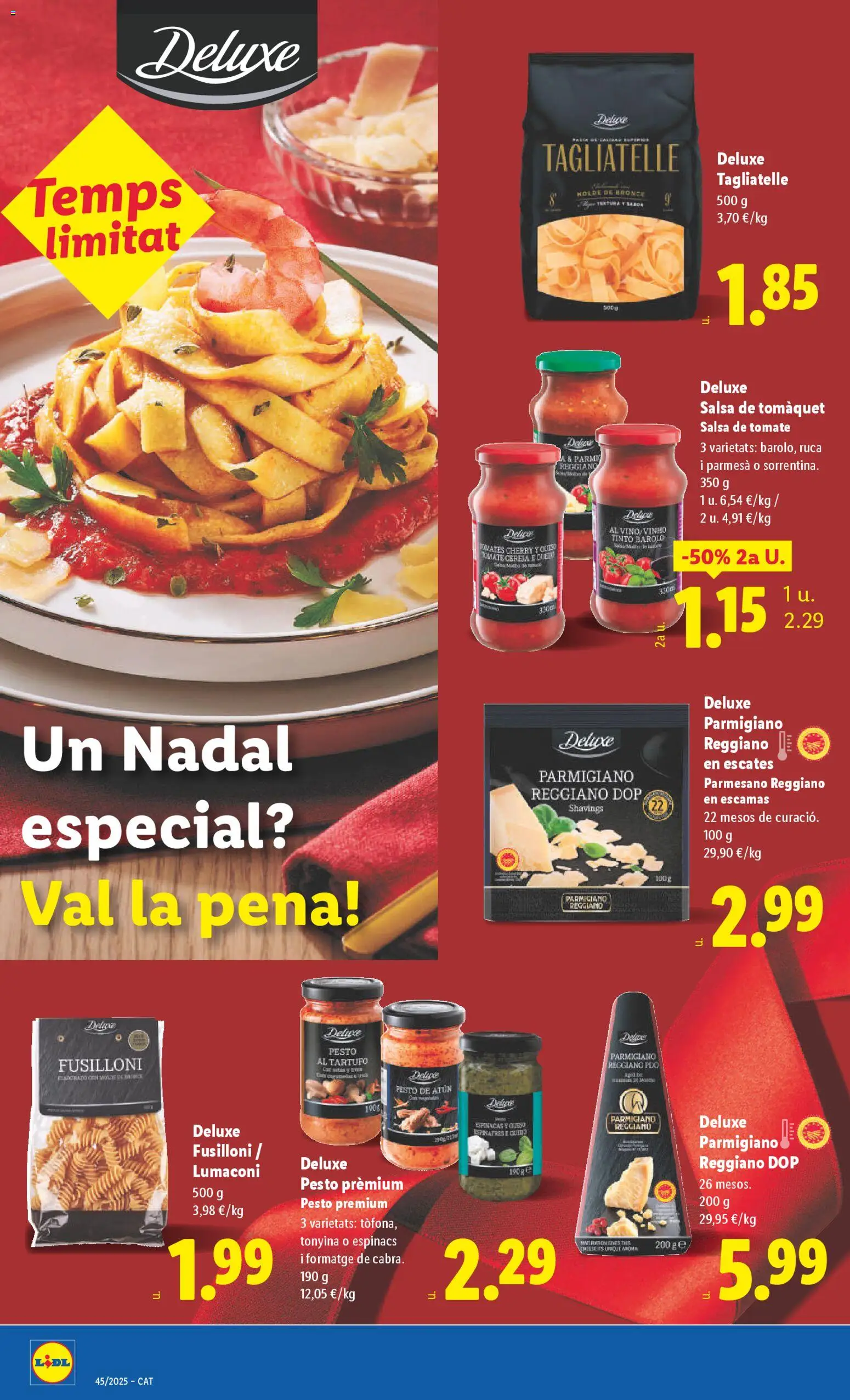 Lidl folleto │ válido desde el 03.11.2025 | Página: 28 | Productos: Queso, Tomates, Πορσελάνη, Pasta