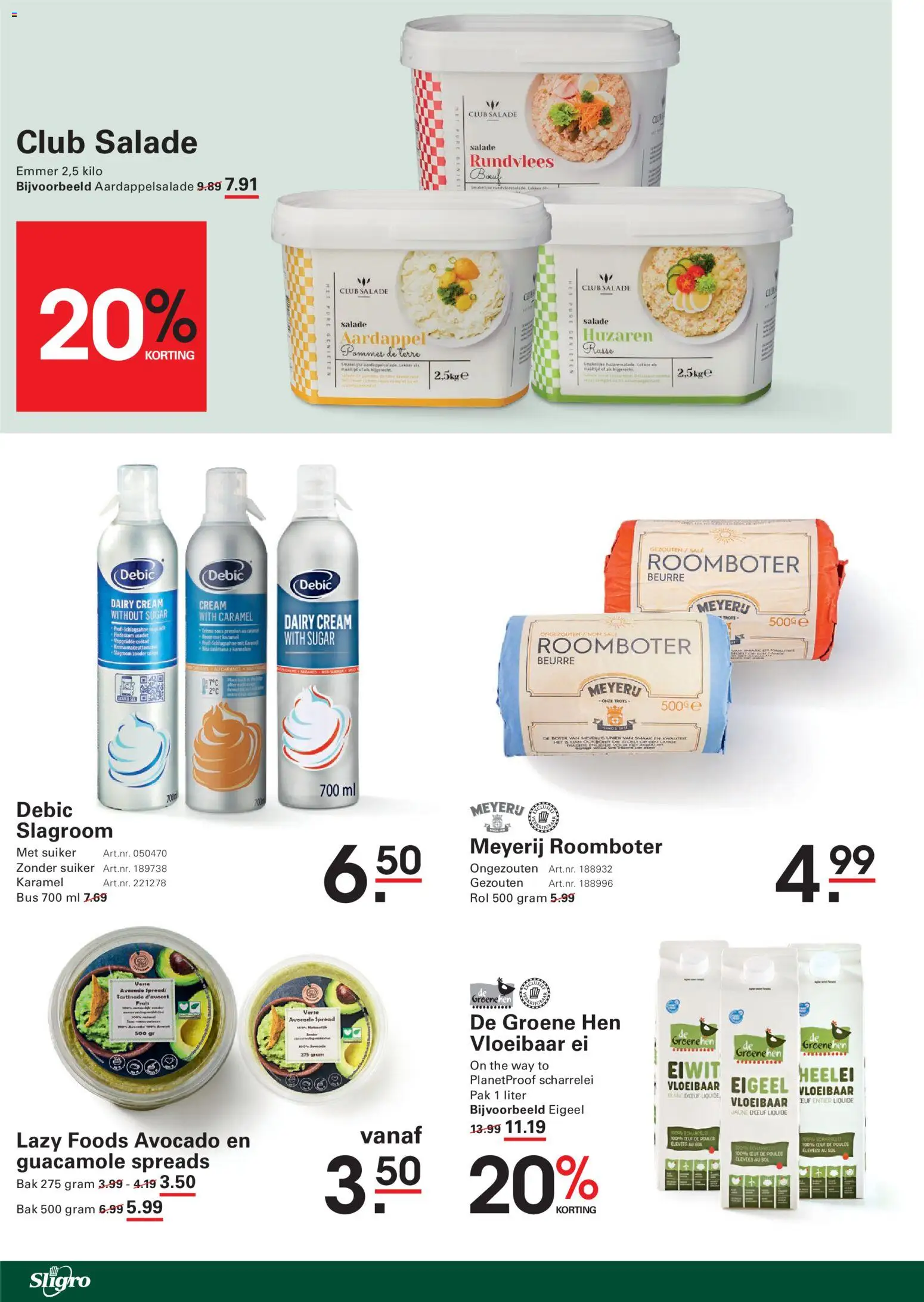 {H1} | Pagina: 54 | Producten: Avocado, Roomboter, La, Rundvlees