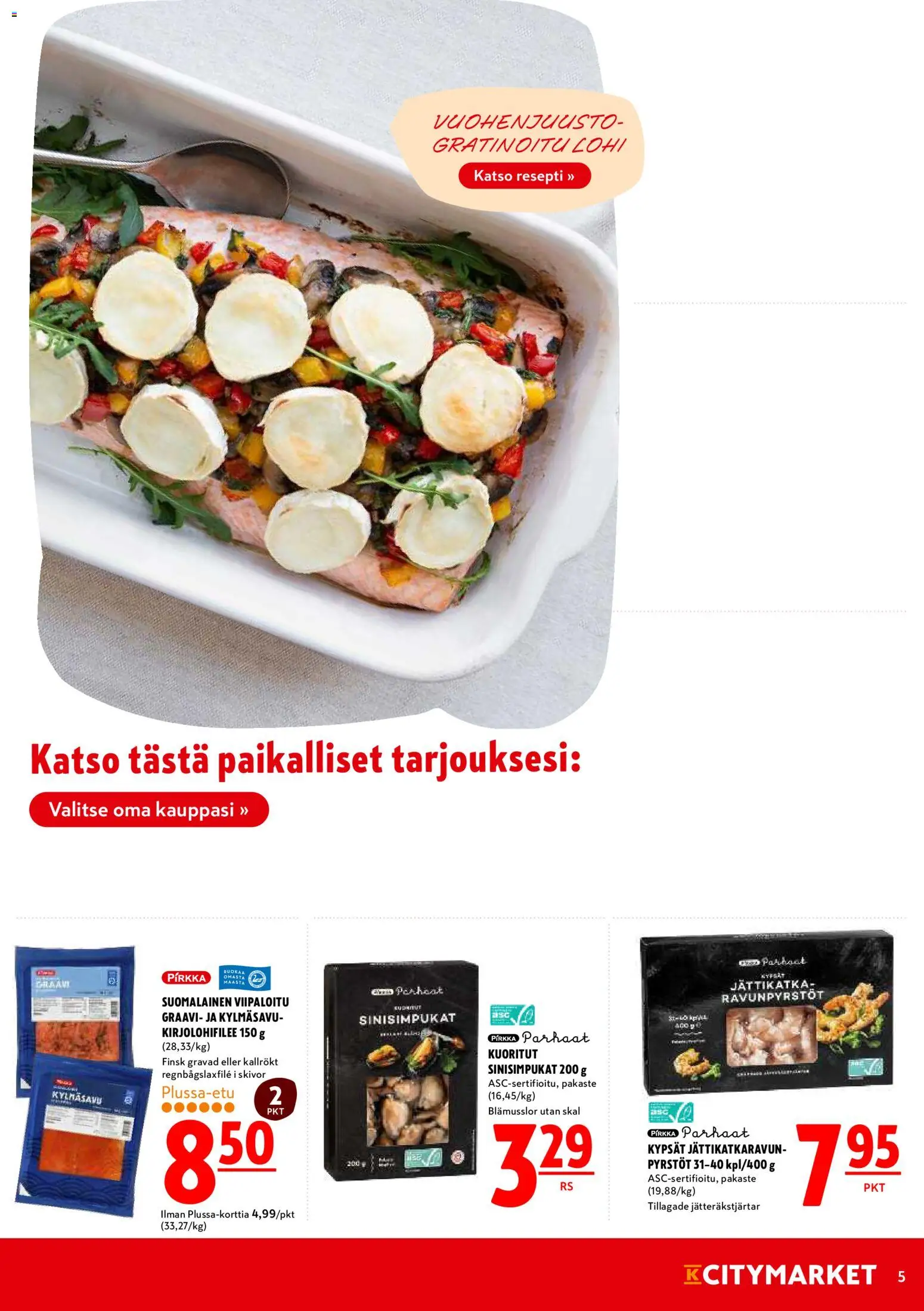 K-Citymarket tarjoukset – voimassa 06.11.2025 alkaen | Sivu: 5 | Tuotteet: Vuohenjuusto