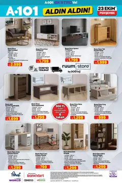 23.10.2025 tarihinden itibaren geçerli olan A101 kataloğu önizlemesi | Sayfa: 18