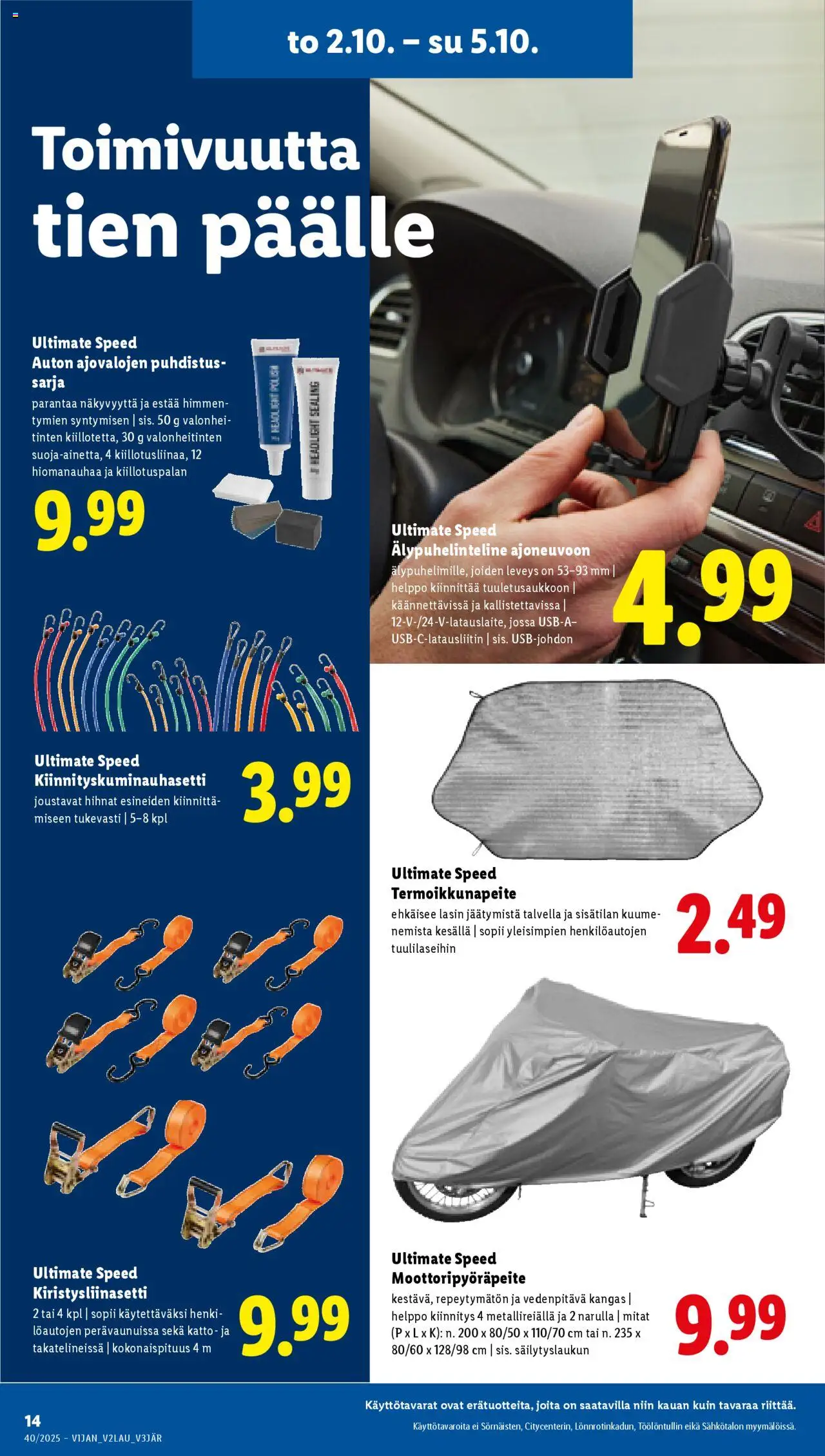 Lidl tarjoukset – voimassa 02.10.2025 alkaen | Sivu: 18 | Tuotteet: Kangas