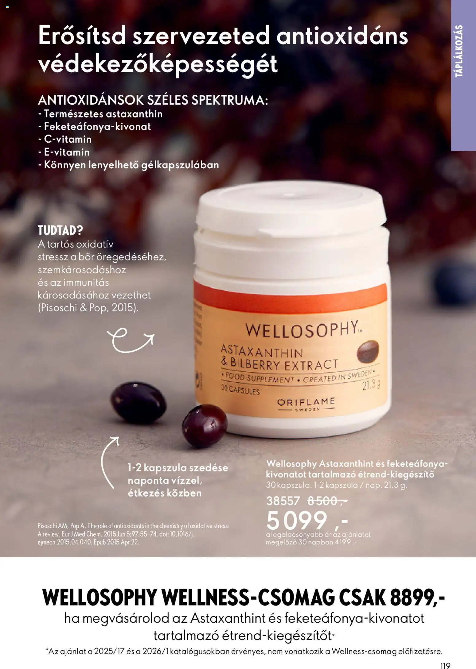 Oriflame akciós ujság - amely érvényes a következő dátumtól: 03.12.2025 | Oldal: 119 | Termékek: Bor