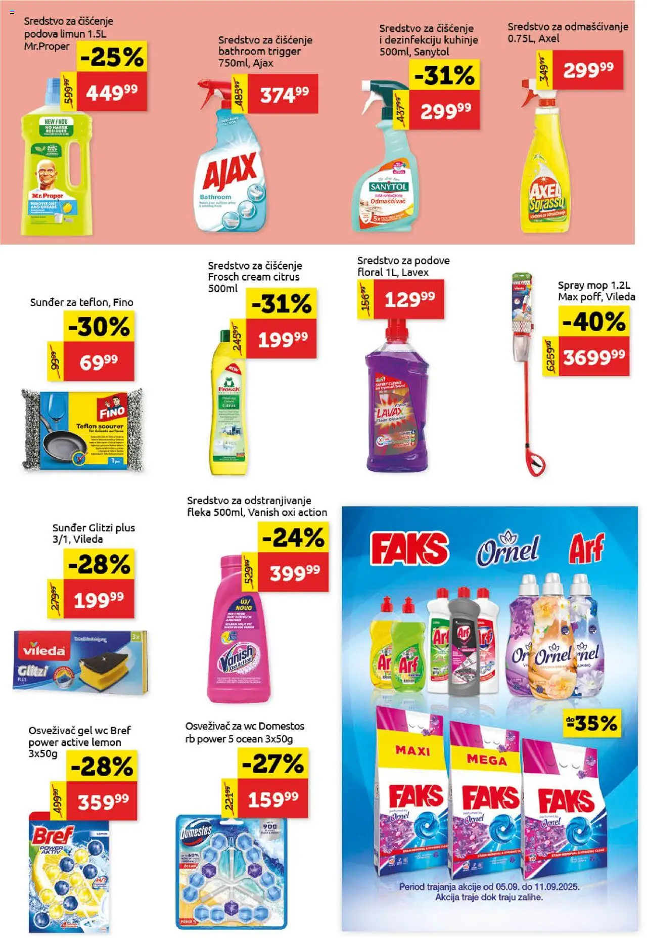 SuperVERO katalog - važi od 12.09.2025 | Strana: 24 | Proizvode: Bref, Wc, Limun, Ajax