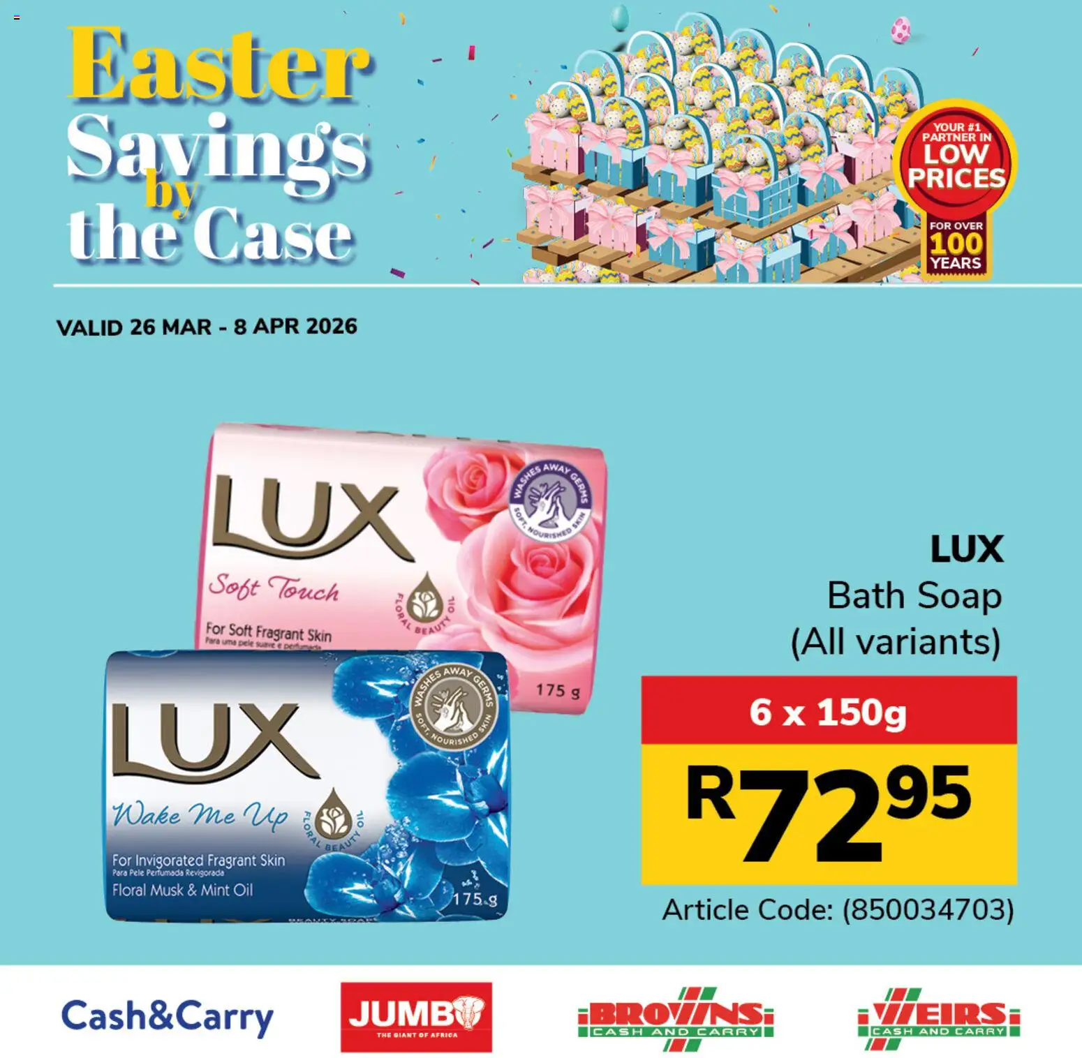 New Jumbo catalogue – valid from 26.03.2026 | Page: 8 | Products: Case, Bath, Oil, Soap