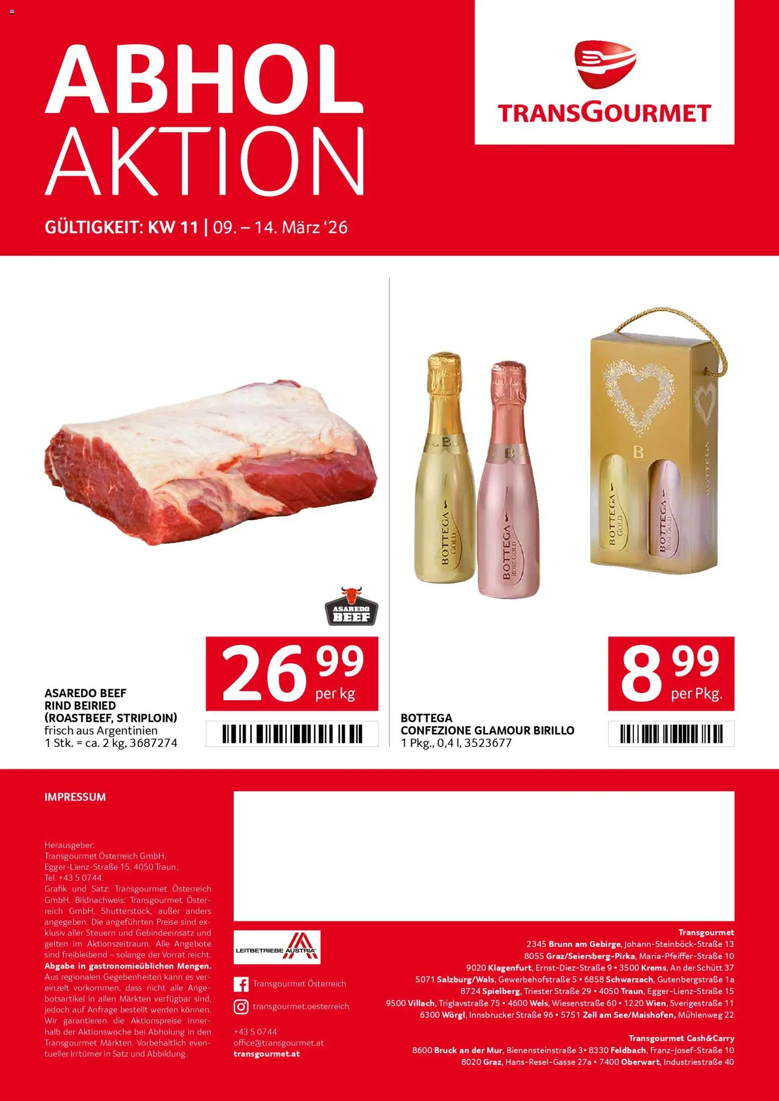 Transgourmet Flugblatt gültig ab 08.03.2026 | Seite: 32