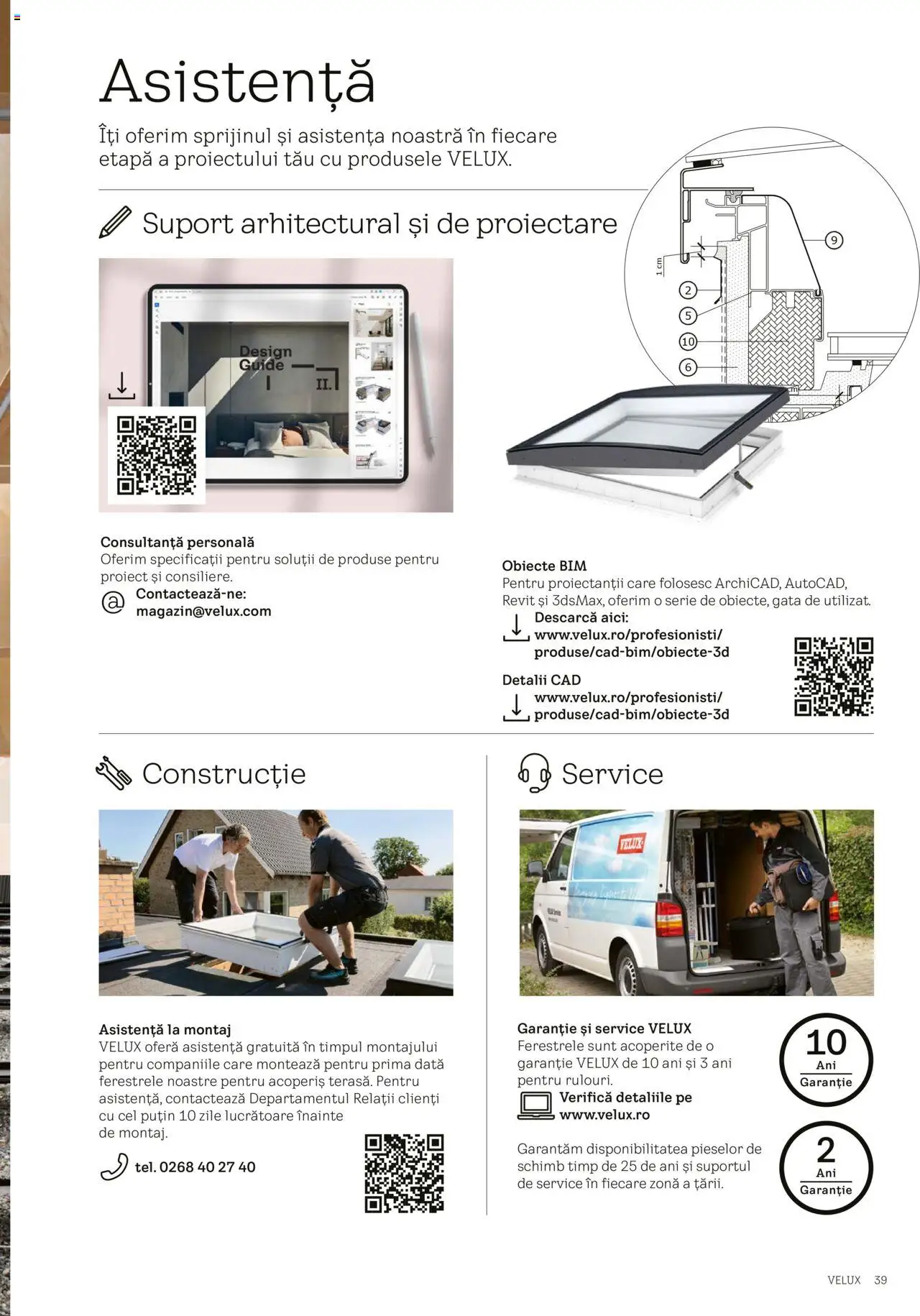 Velux catalog - Ferestre pentru acoperiș terasă – valabil de la 25.02.2025 | Pagină: 39