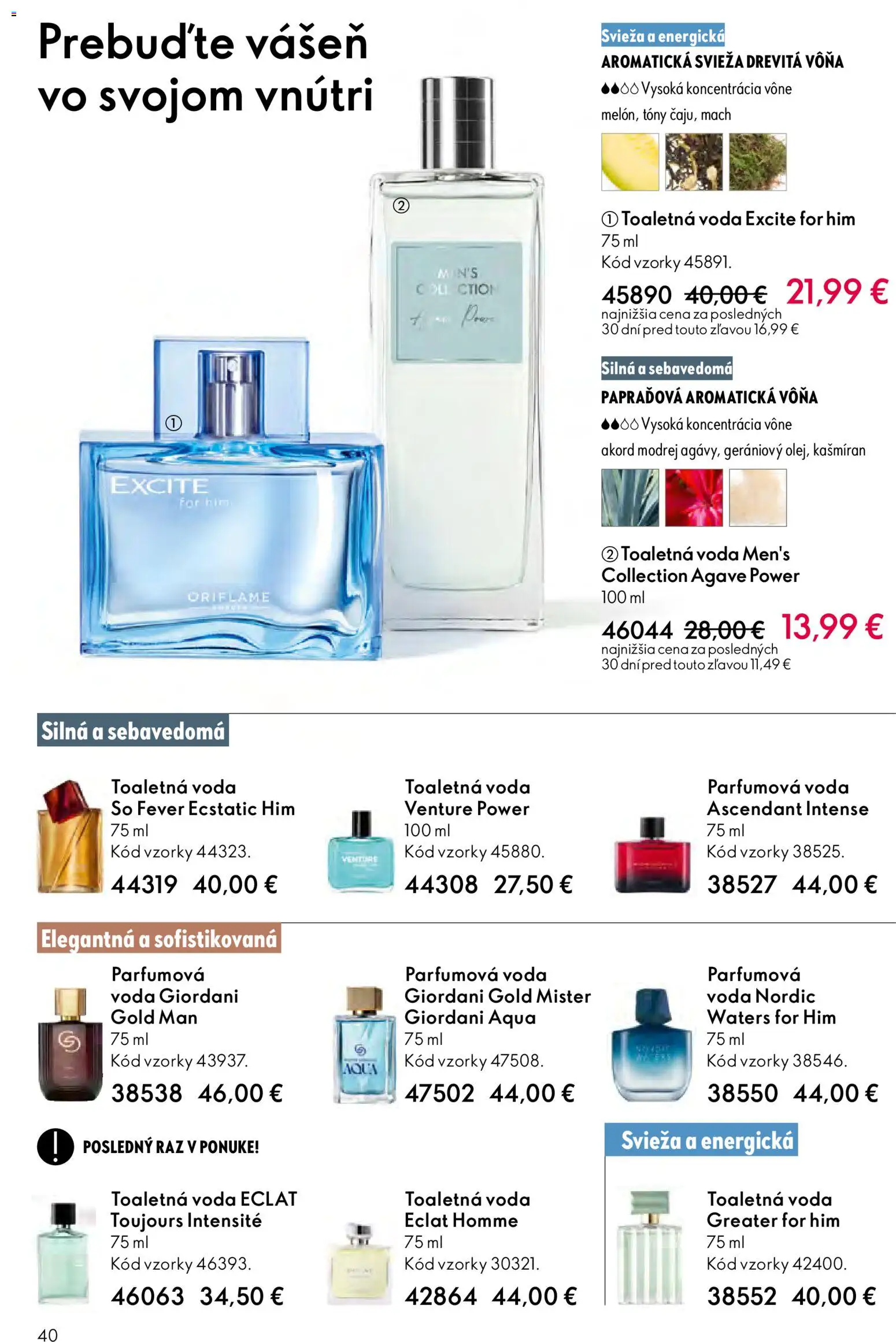 Nové Oriflame akcie – leták je platný od 21.01.2026 | Strana: 40