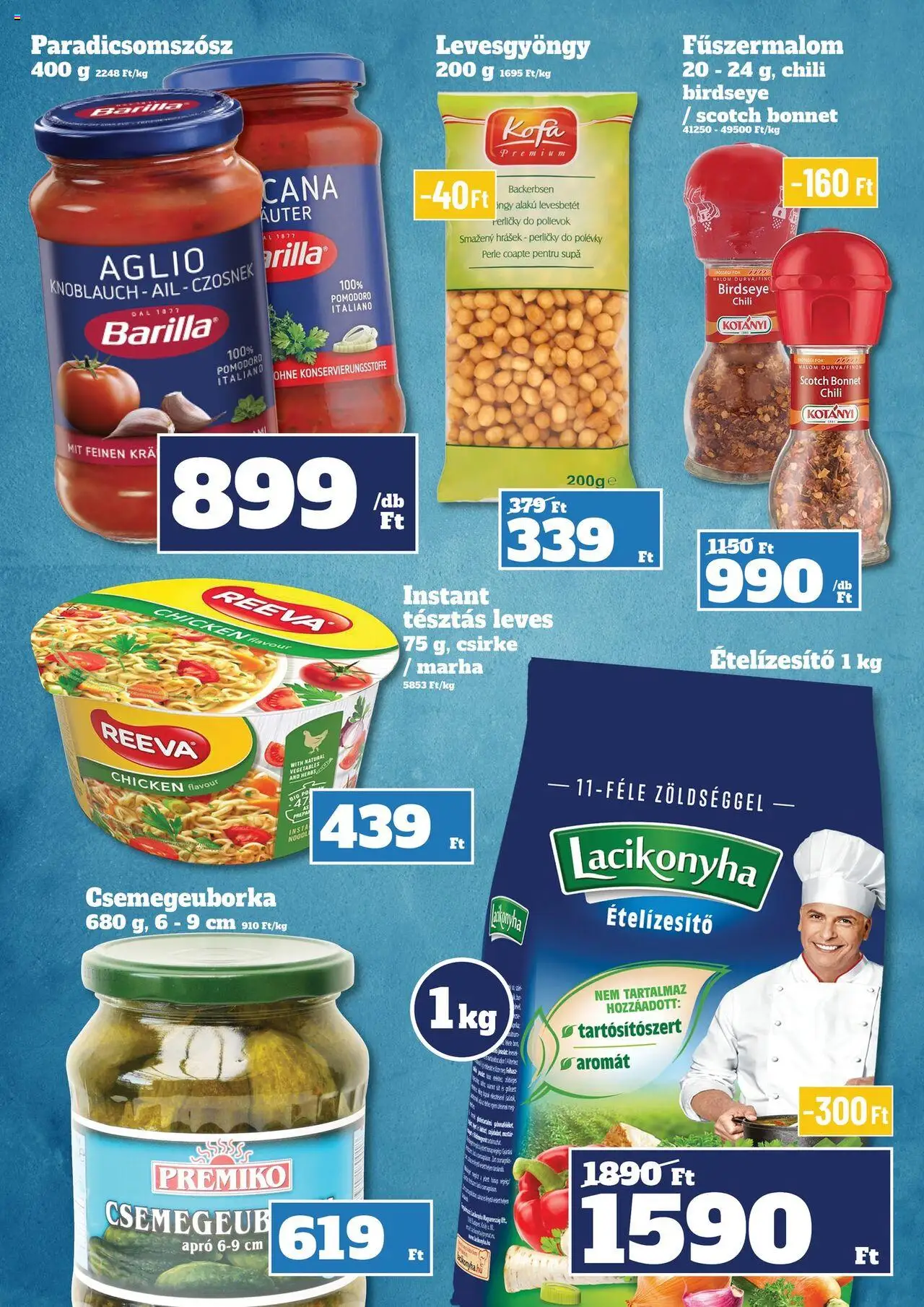 Family Diszkont akciós ujság - amely érvényes a következő dátumtól: 07.08.2025 | Oldal: 4 | Termékek: Chili, Paradicsomszósz, Ételízesítő