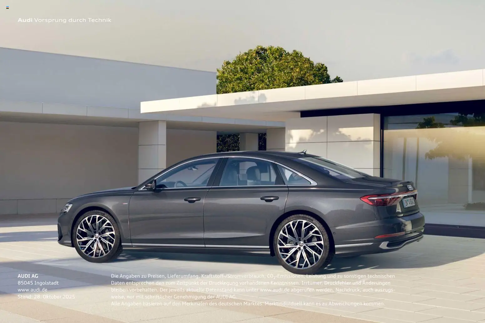Audi A8 – gültig ab 28.10.2025 | Seite: 152