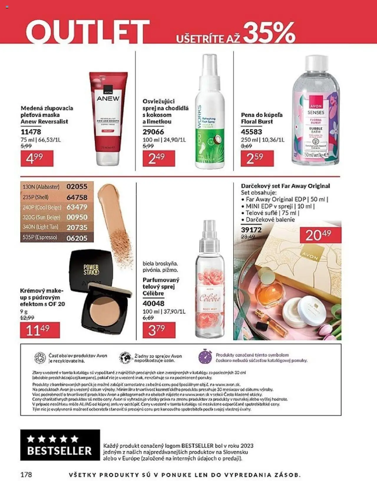 Nové Avon akcie – leták je platný od 01.10.2025 | Strana: 178 | Produkty: Maska, Pena do kúpeľa