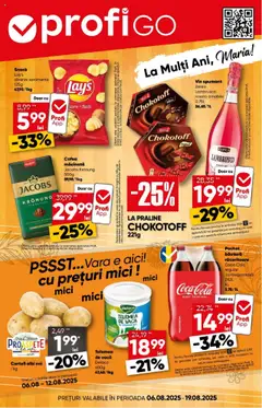 Catalog Profi Go – previzualizare al pliantului de la Profi valabil de la 06.08.2025