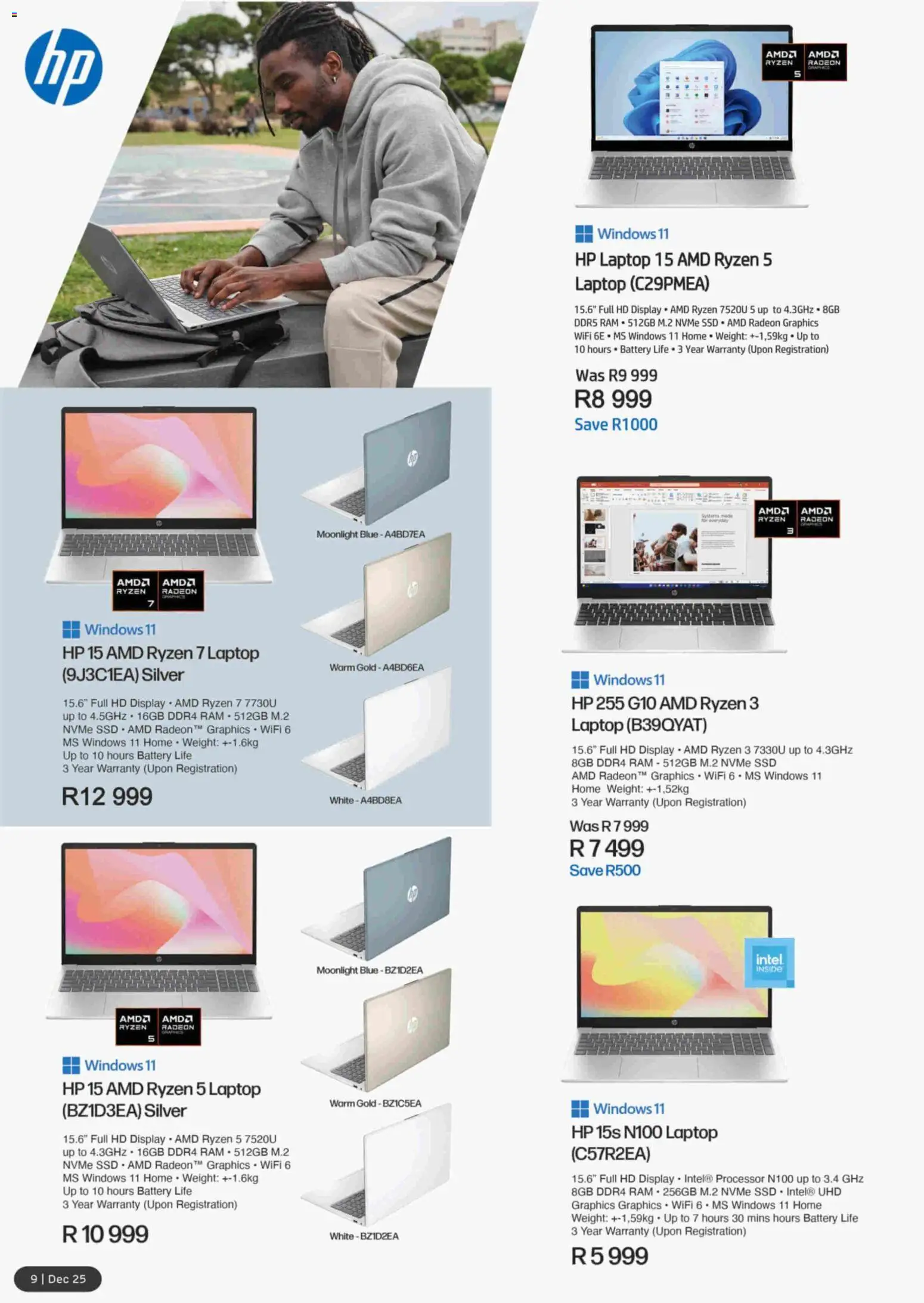 New Computer Mania catalogue – valid from 01.12.2025 | Page: 10 | Products: Laptop, Battery