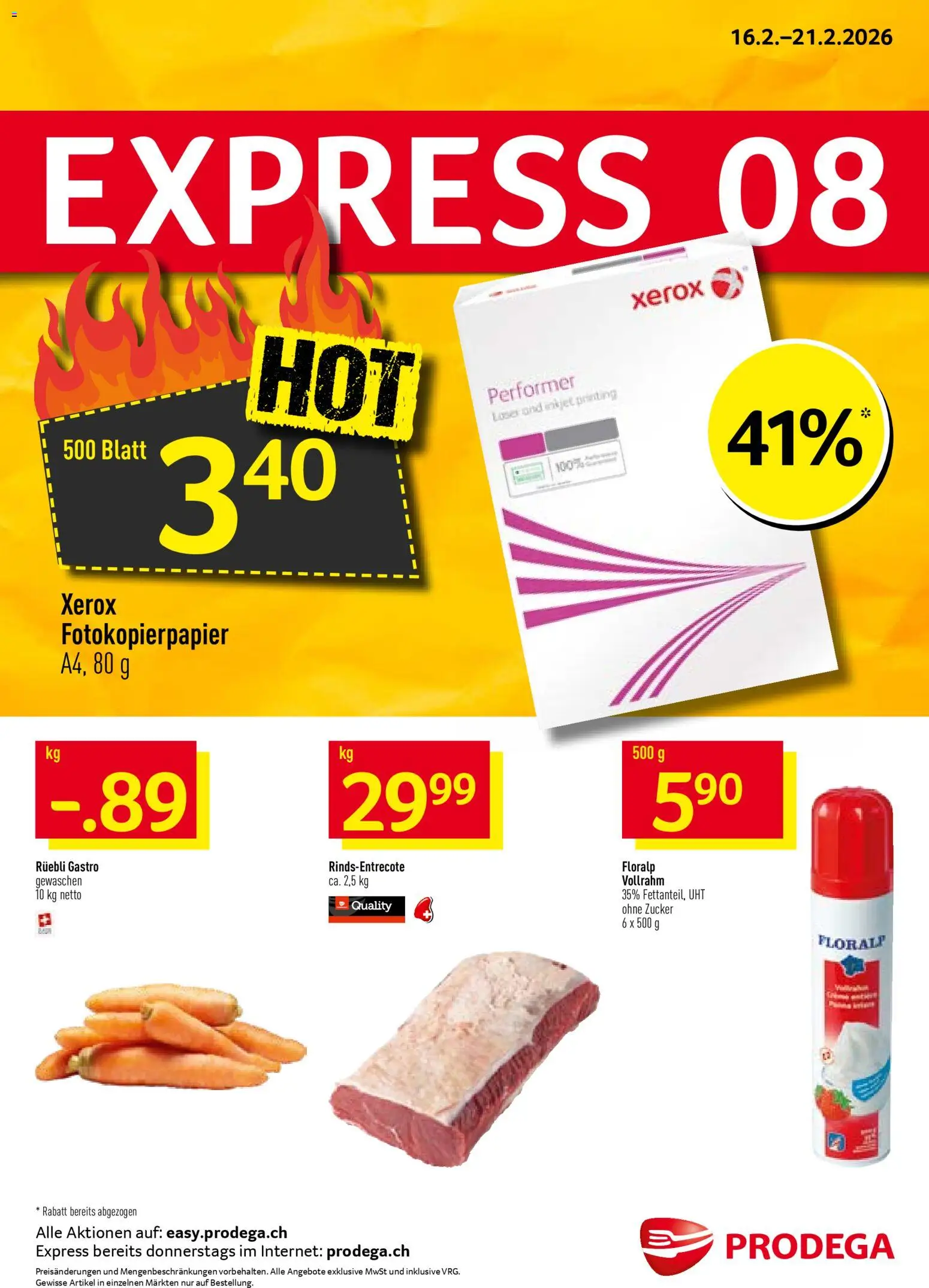 Prodega Aktionen – gültig ab 16.02.2026 | Seite: 1 | Produkte: Zucker