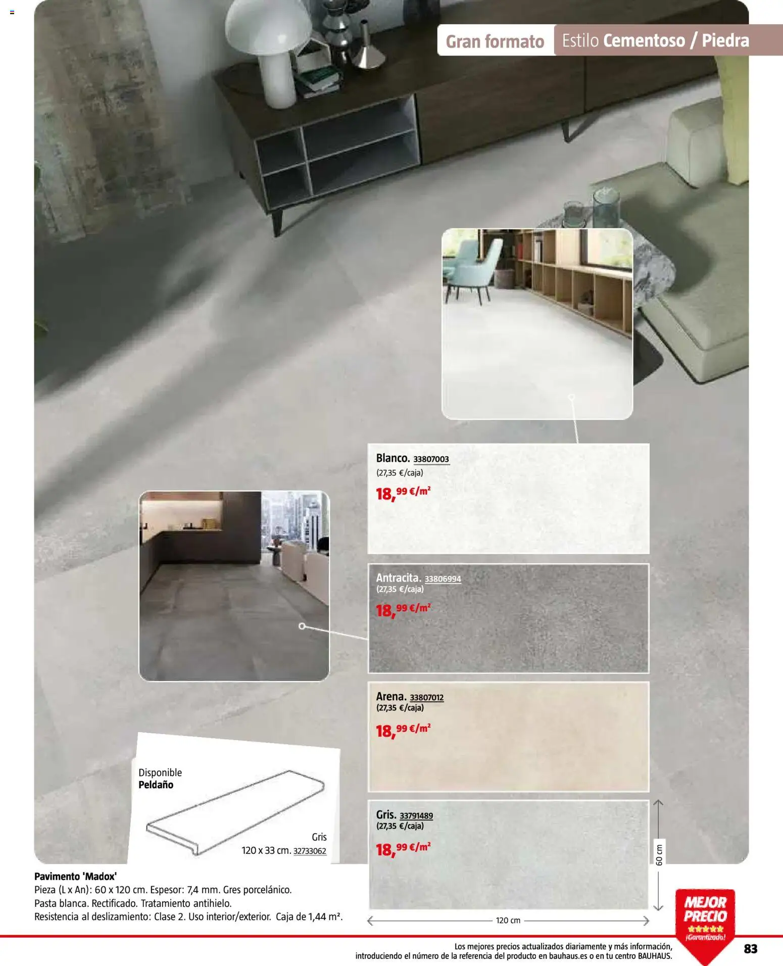 Bauhaus - Suelos y revestimientos │ válido desde el 24.02.2026 | Página: 83 | Productos: Pasta, Caja