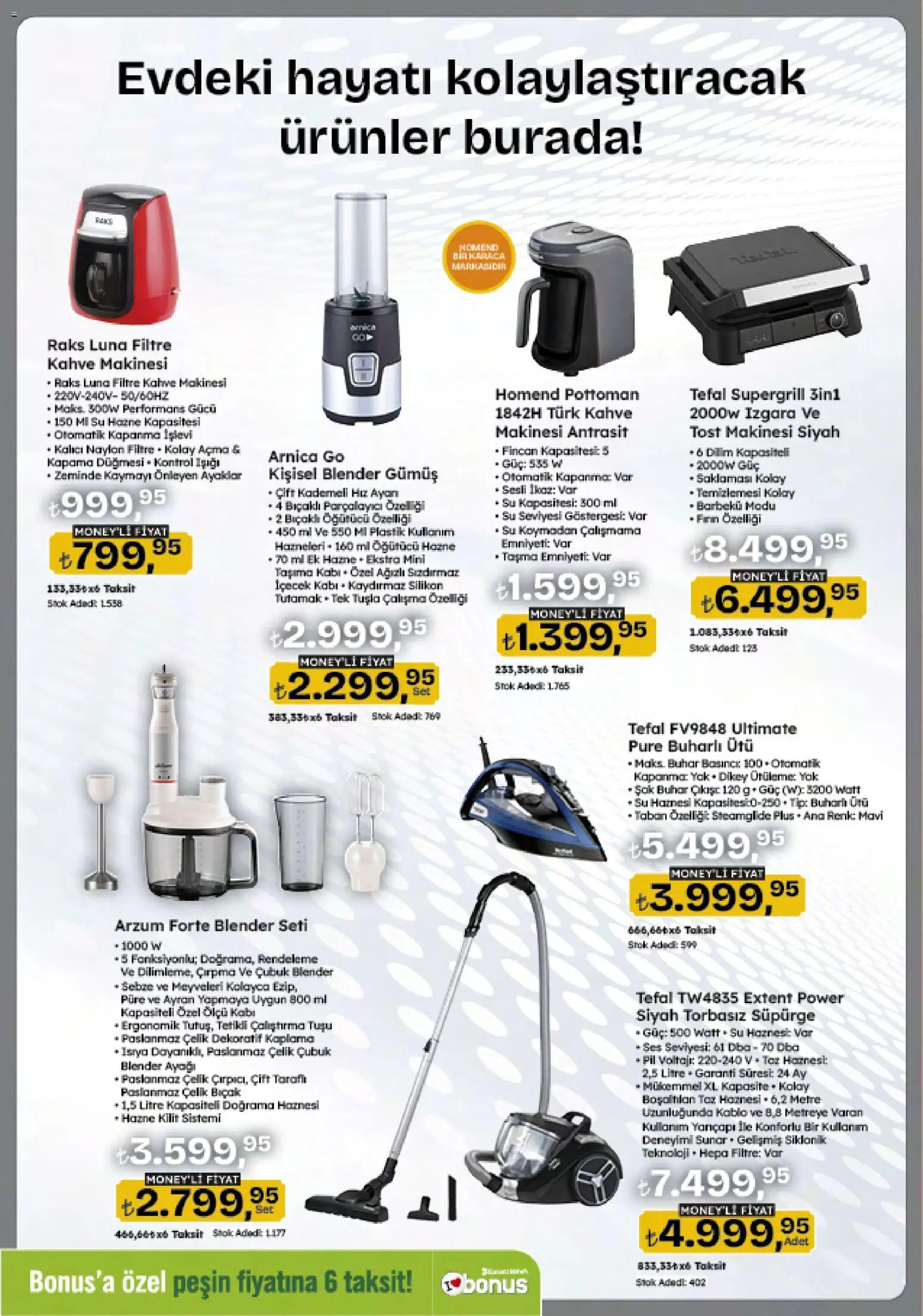 Migros Katalog - 5M Migroskop Dijital - 29.01.2026 tarihinden itibaren geçerlidir | Sayfa: 110 | Ürünler: Filtre kahve makinesi, Parçalayıcı, Su, Izgara