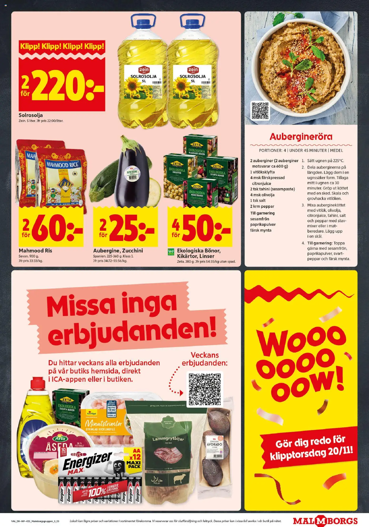 ICA Kvantum reklamblad aktuell från 10.11.2025 | Sida: 3