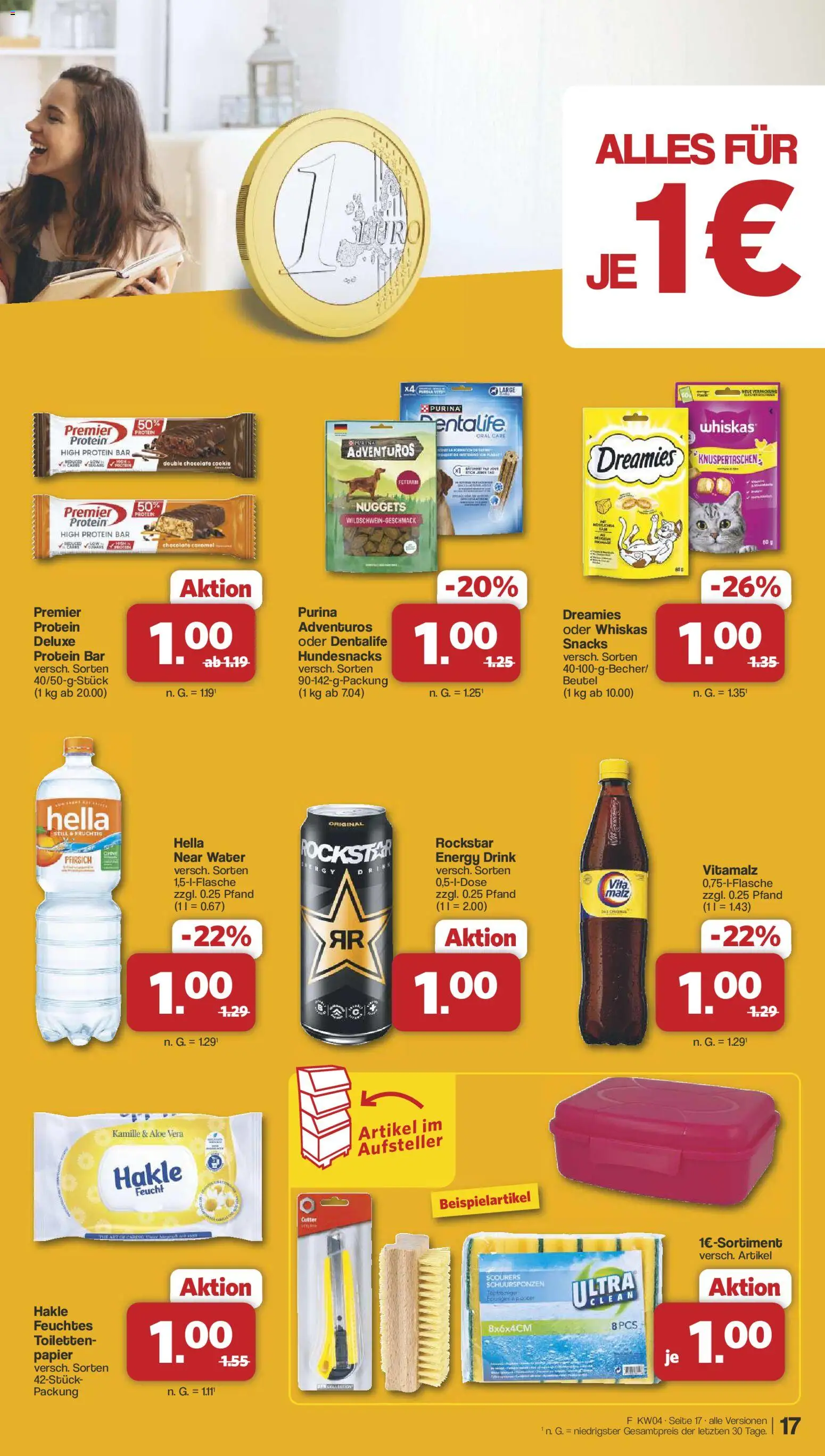 Famila Nordwest Prospekt 	 – gültig ab 19.01.2026 | Seite: 17 | Produkte: Cutter, Energy, Rockstar, Hella
