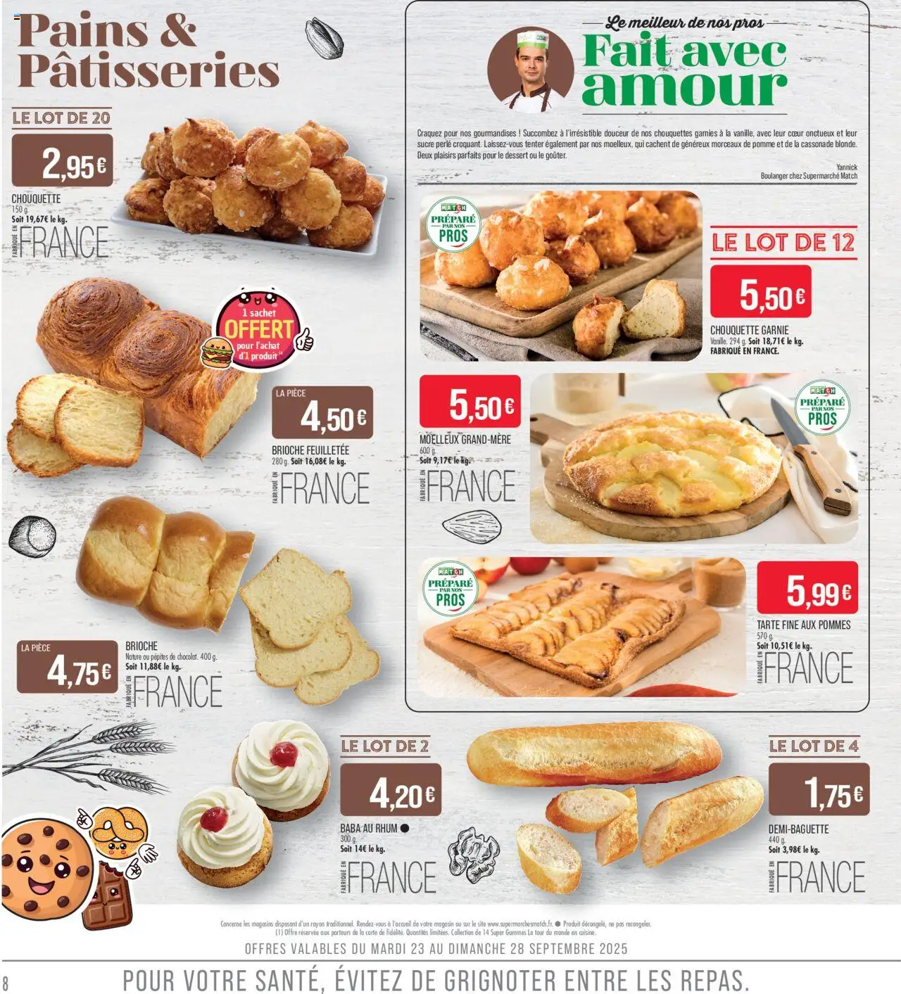  | Page: 8 | Produits: Cassonade, Sucre, Pomme, Rhum
