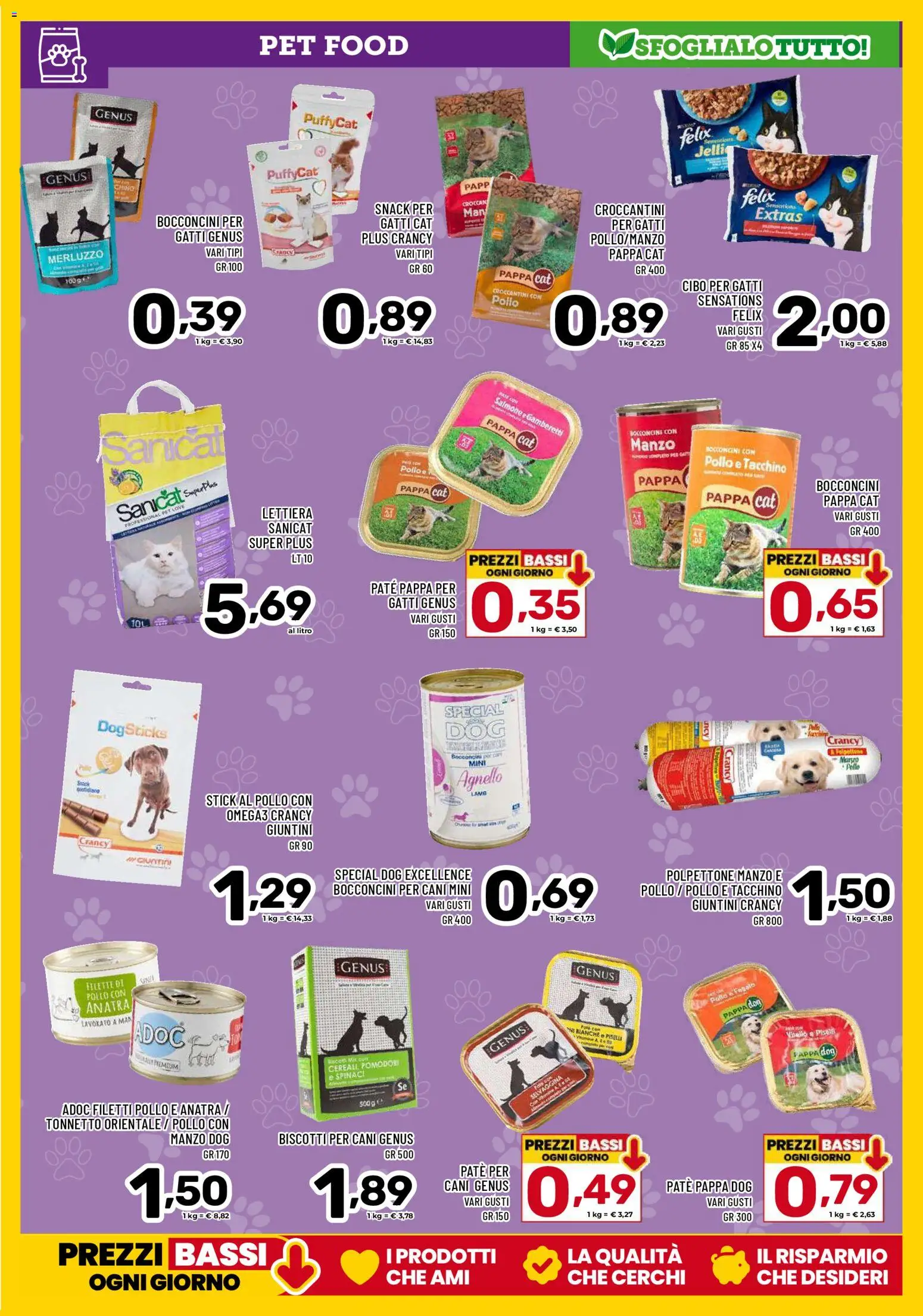 Volantino Il Centesimo del 07.04.2026 | Pagina: 14 | Prodotti: Paté, Cereali, Pomodori, Spinaci