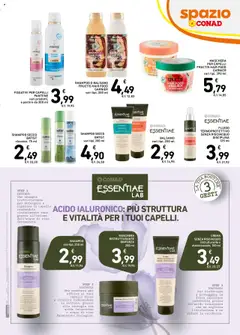 Anteprima del volantino Spazio Conad Bellezza catalogo valido a partire dal 26.09.2025 | Pagina: 19 | Prodotti: Balsamo, Crema, Maschera, Lacca