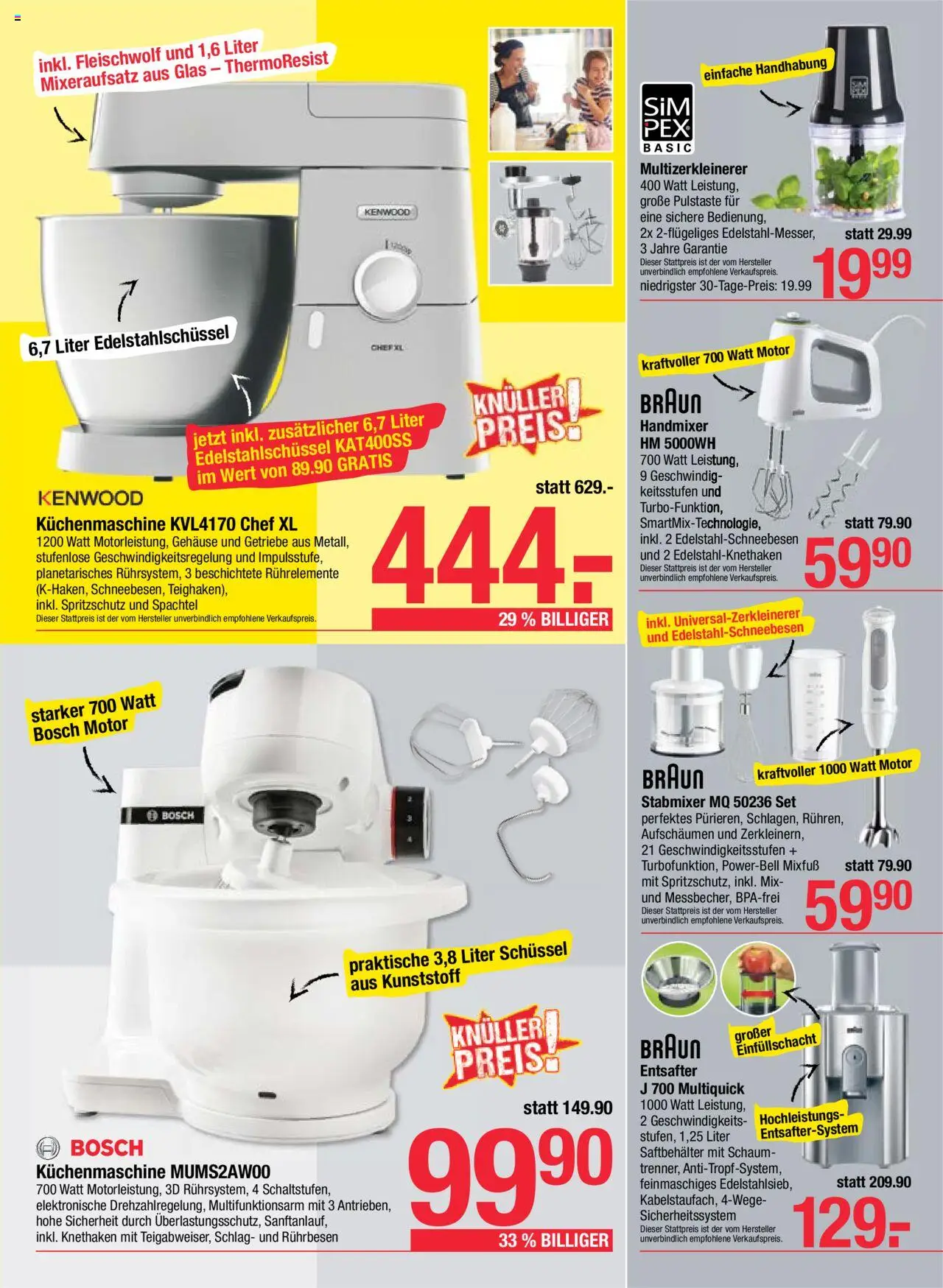 Maximarkt Flugblatt gültig ab 08.09.2025 | Seite: 13 | Produkte: Rührbesen, Entsafter