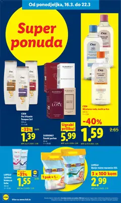 Katalog Lidl - Pregled kataloga iz trgovine Lidl, vrijedi od 16.03.2026 | Stranica: 18