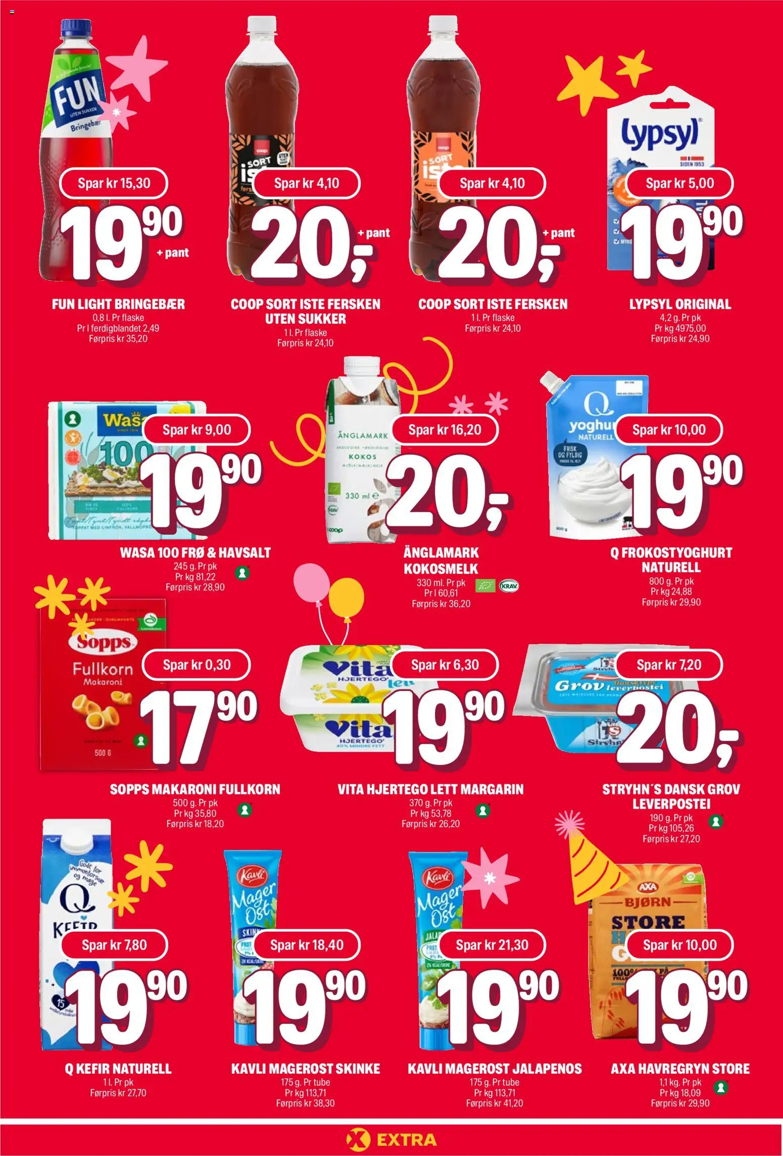 {H1} | Side: 10 | Produkter: Skinke, Bringebær, Leverpostei, Rädisa